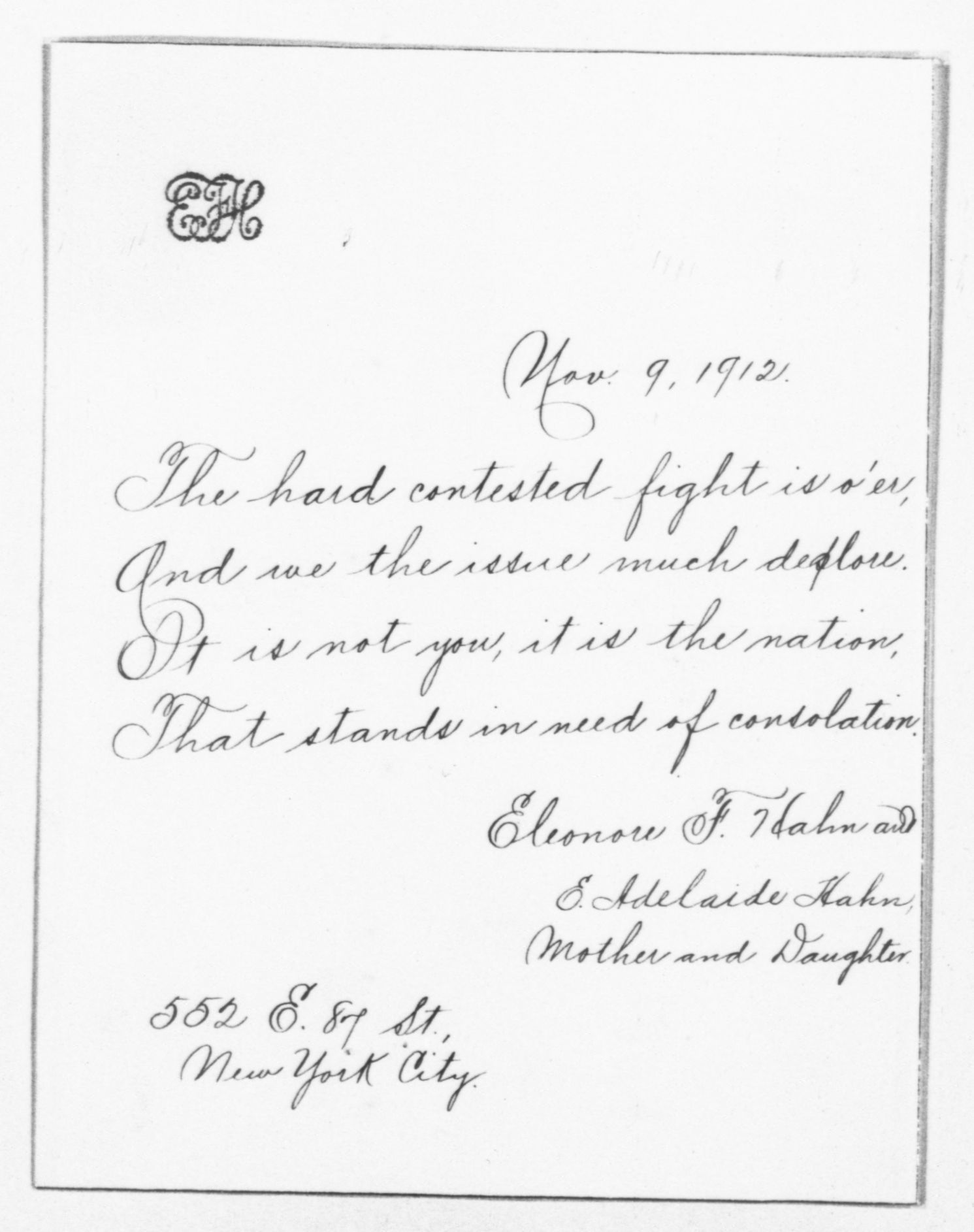 Scanned image of the current content page