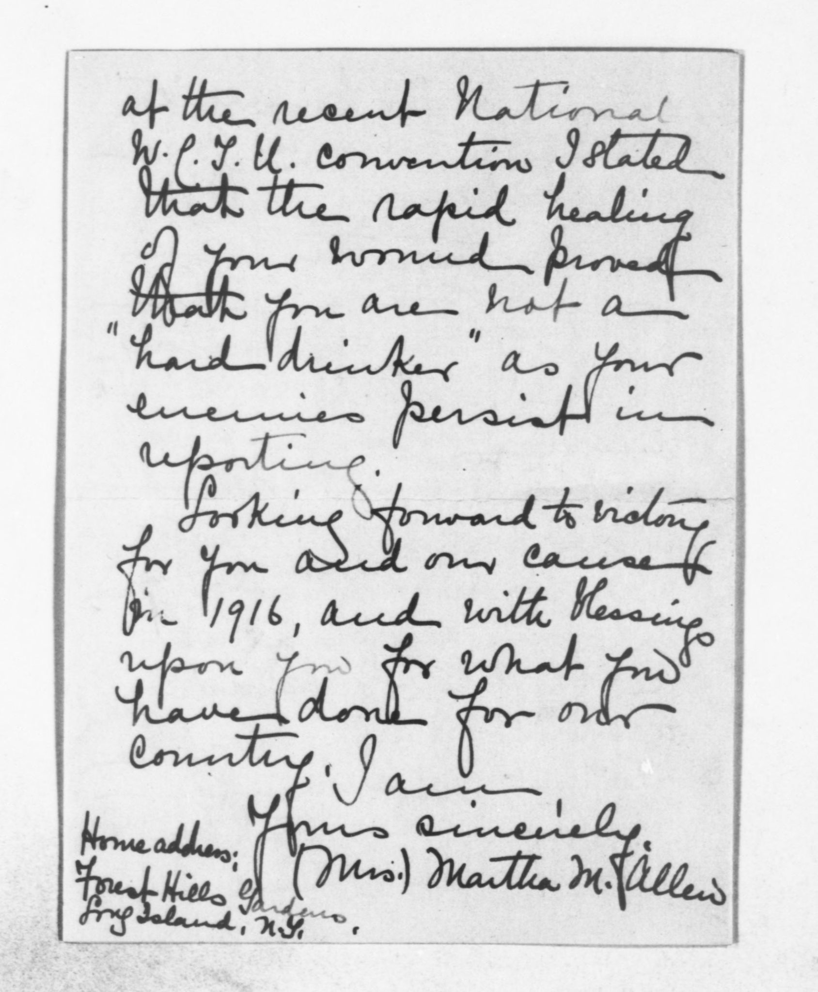 Scanned image of the current content page