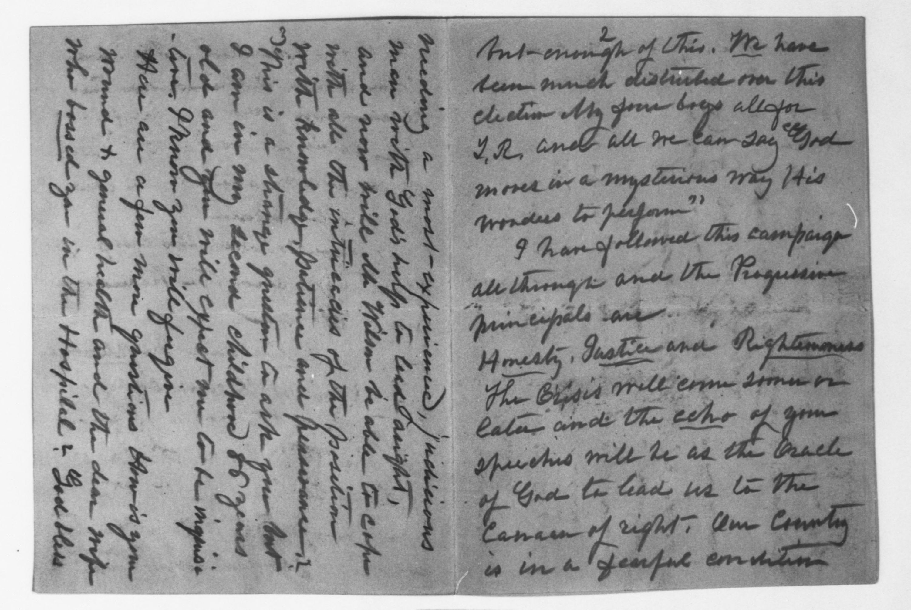 Scanned image of the current content page