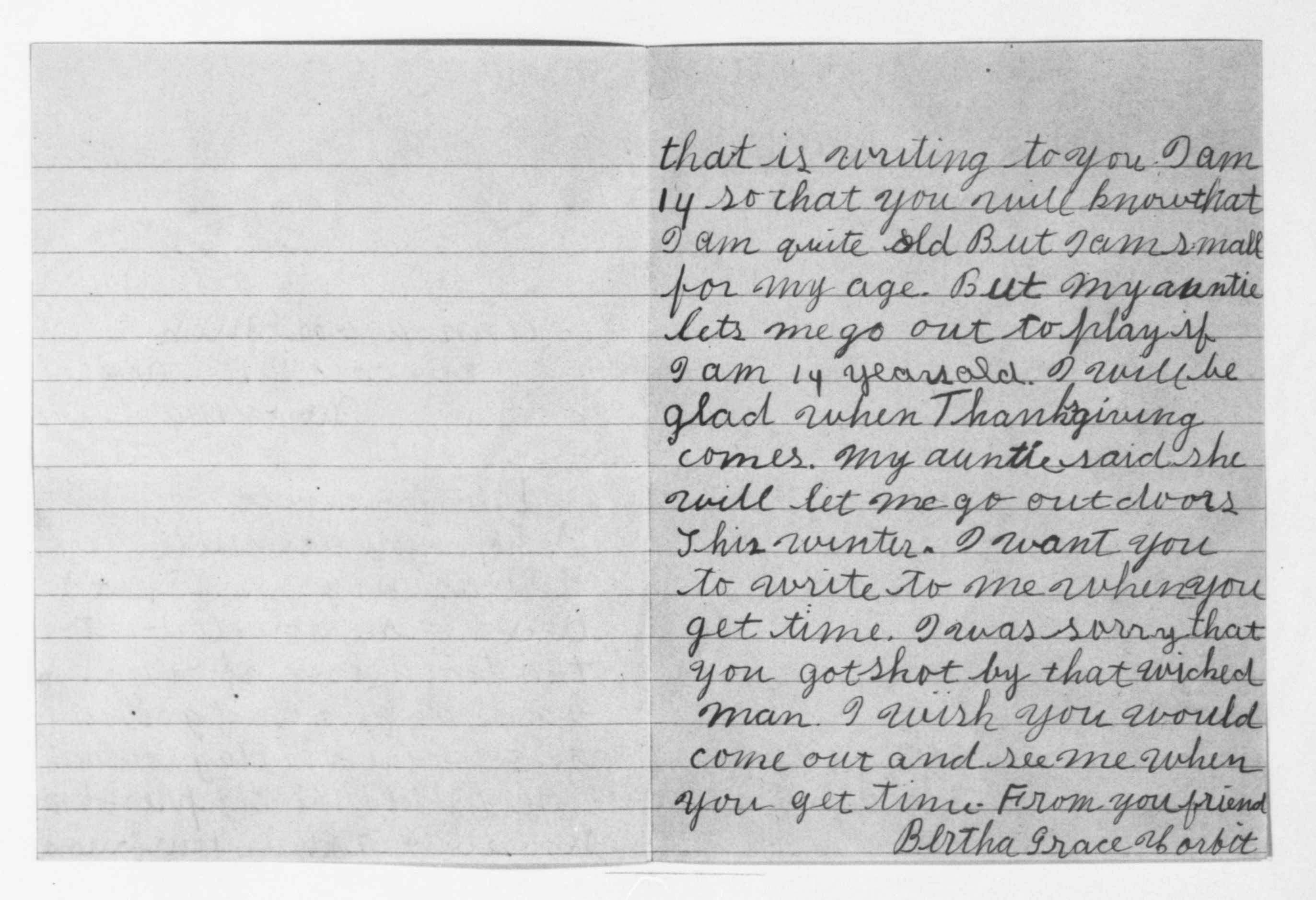 Scanned image of the current content page