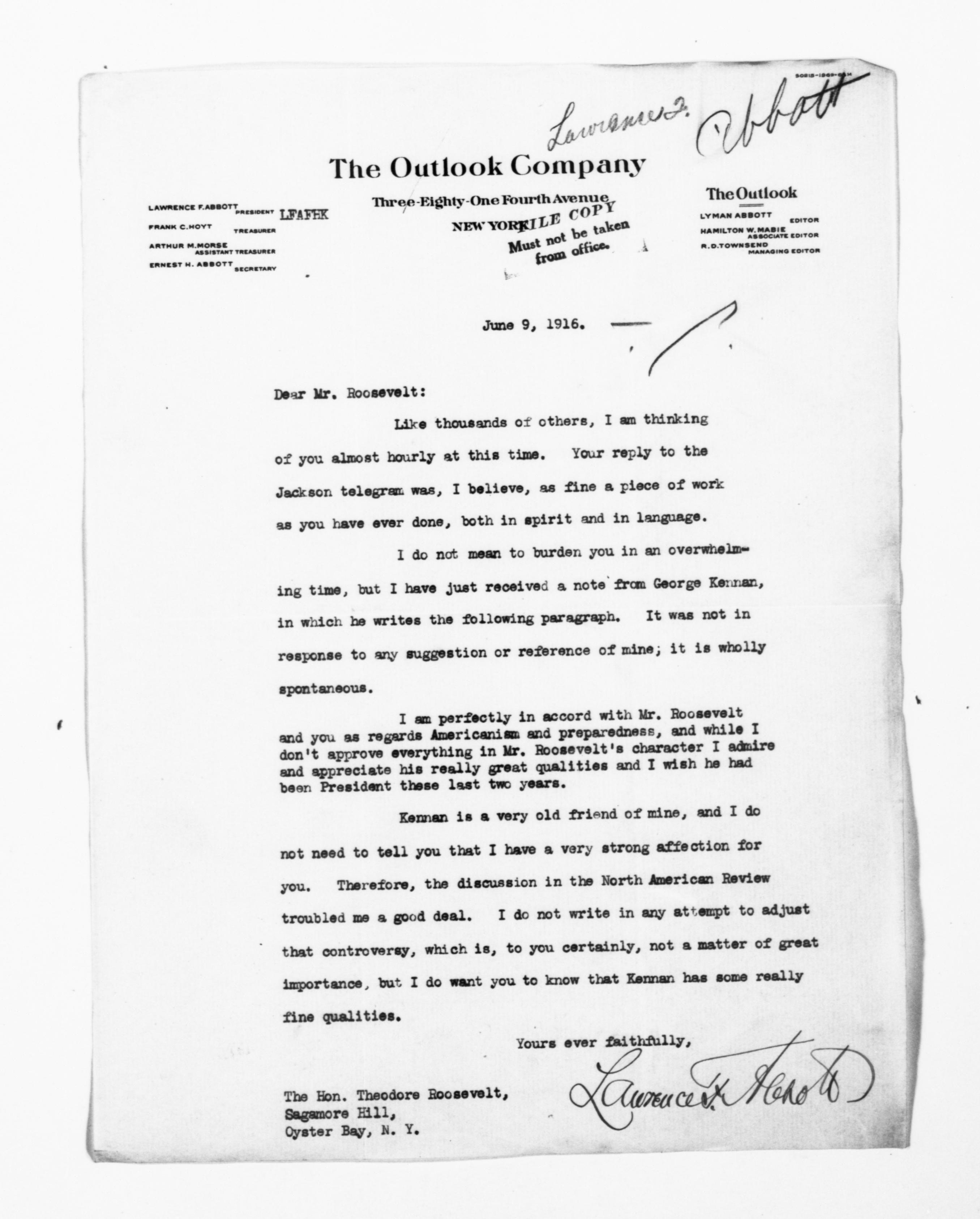 Scanned image of the current content page