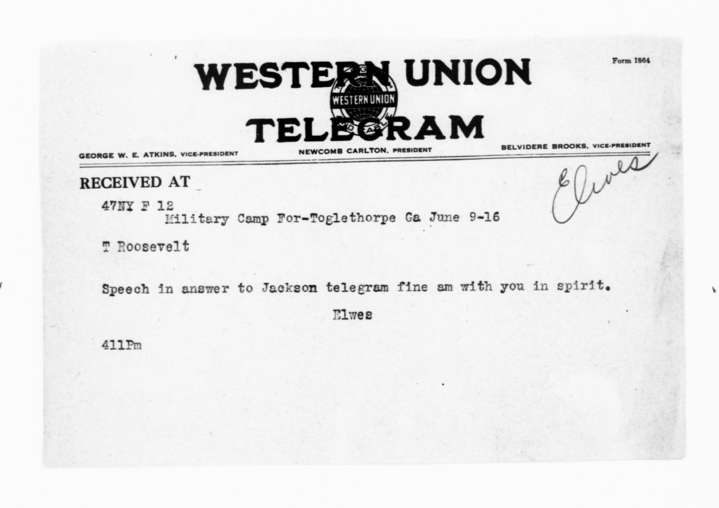 Scanned image of the current content page