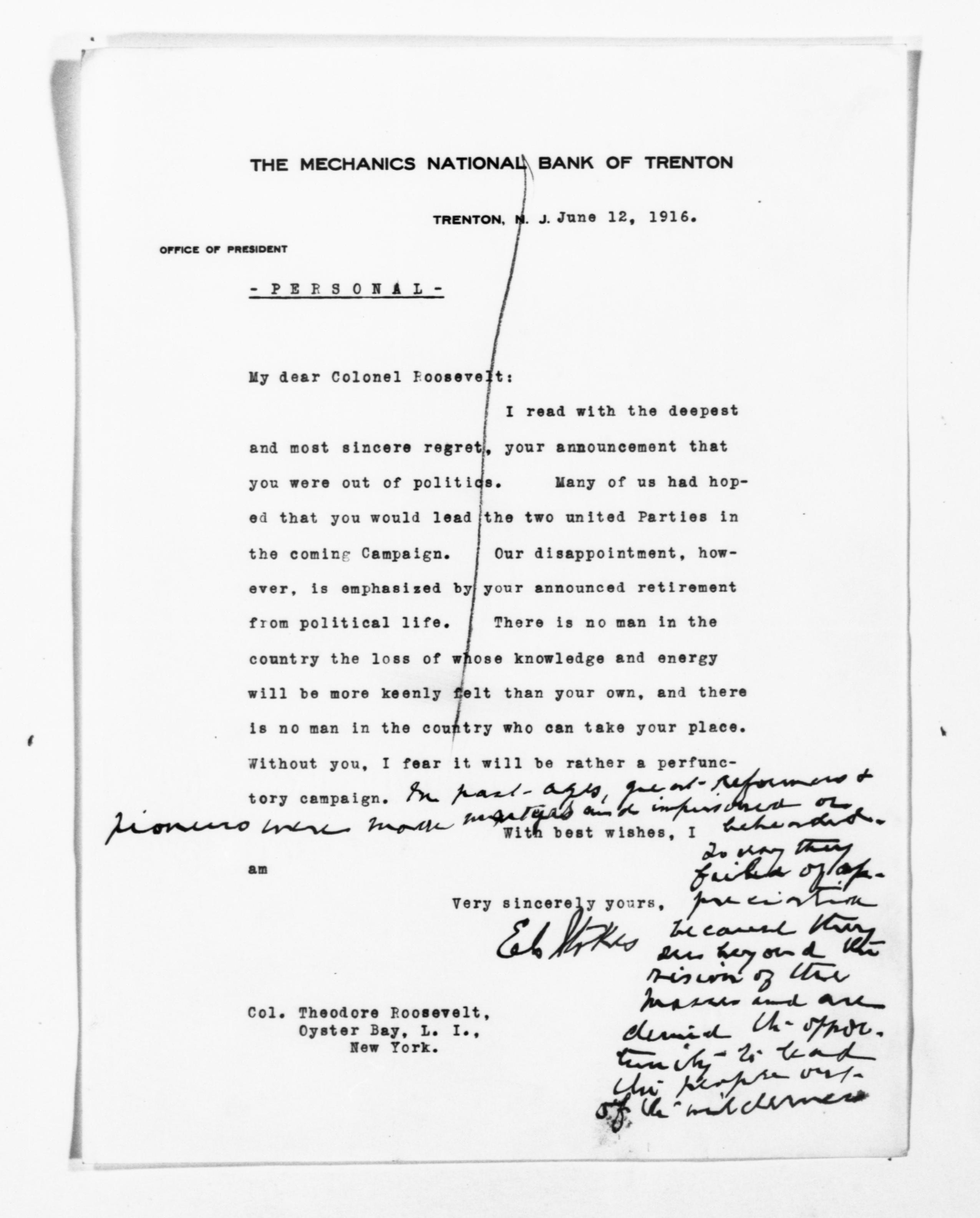 Scanned image of the current content page