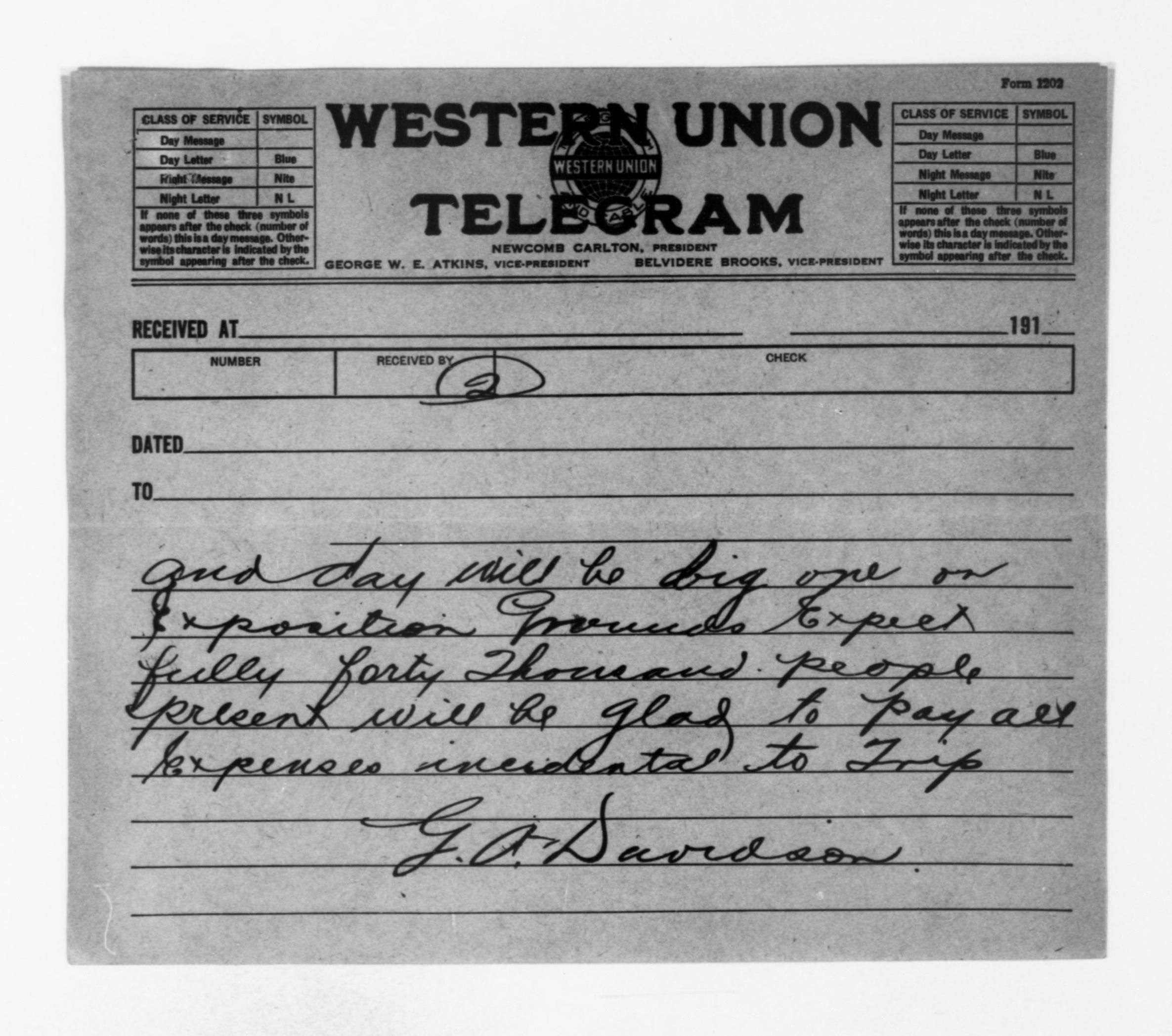 Scanned image of the current content page