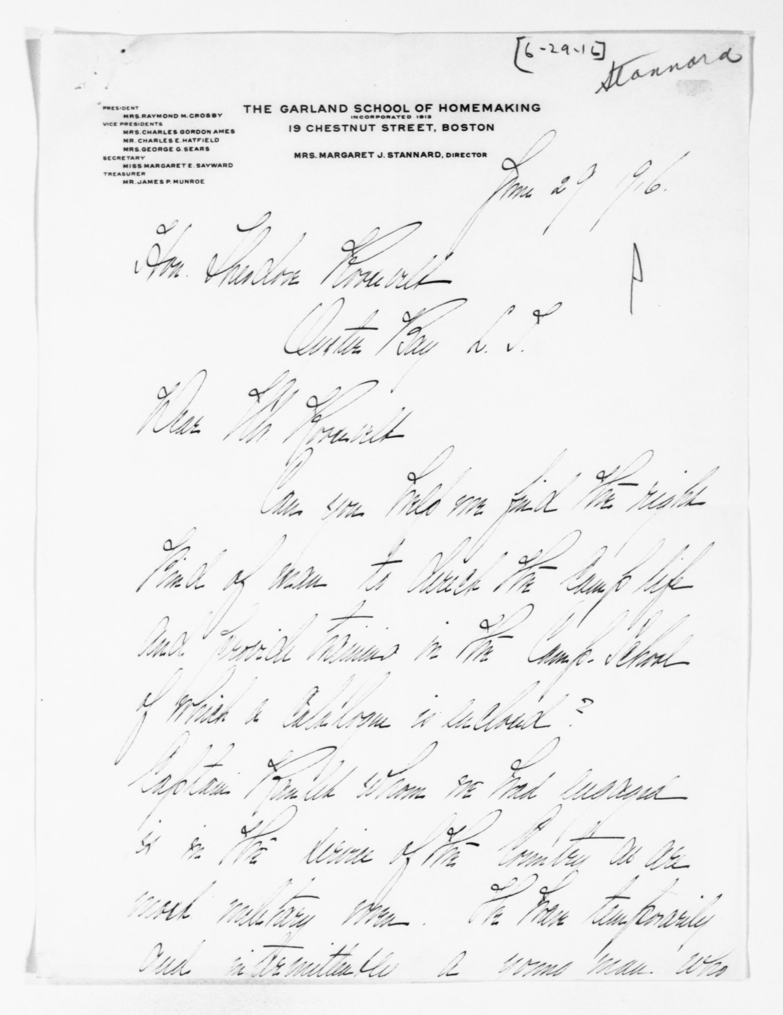 Scanned image of the current content page