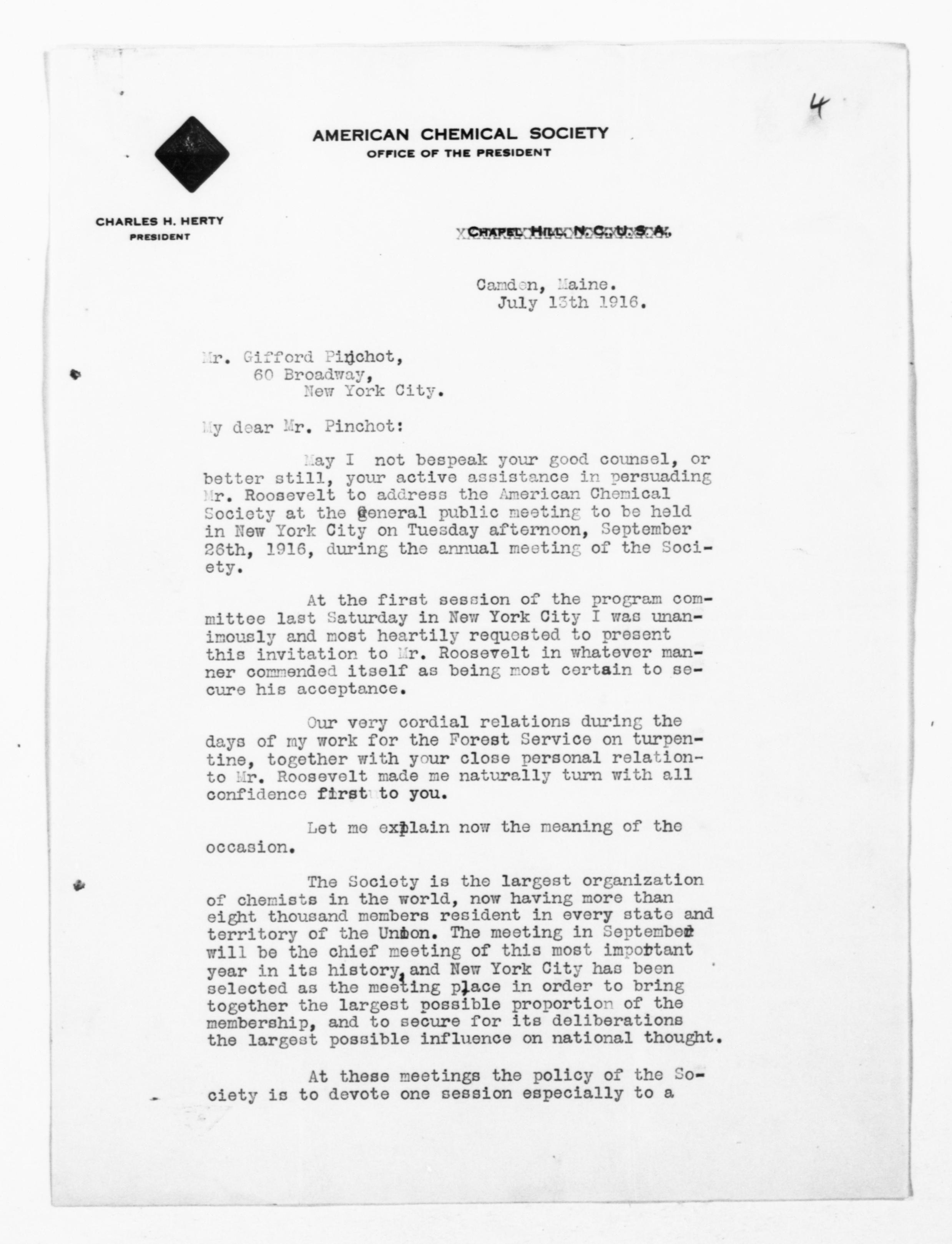 Scanned image of the current content page