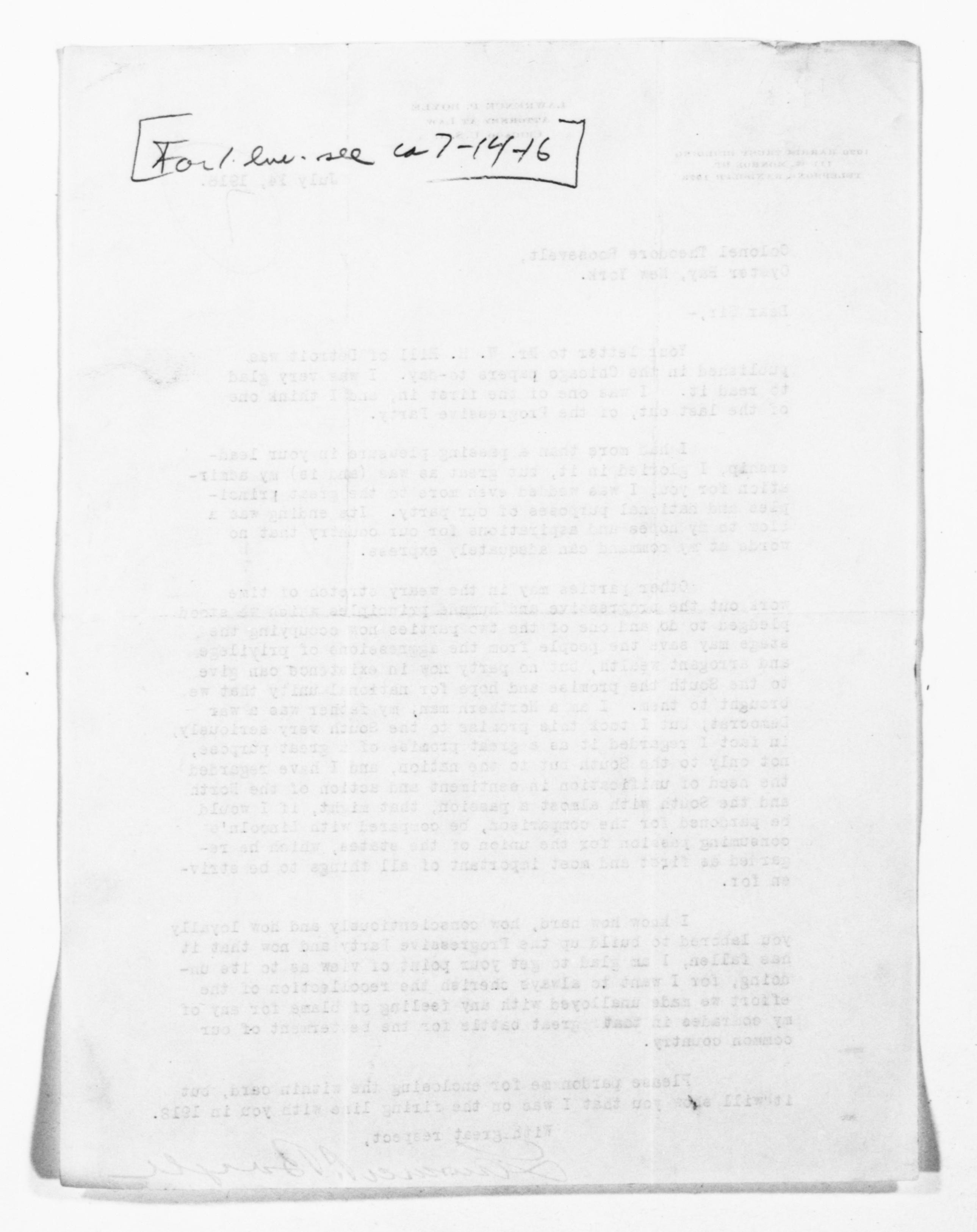 Scanned image of the current content page