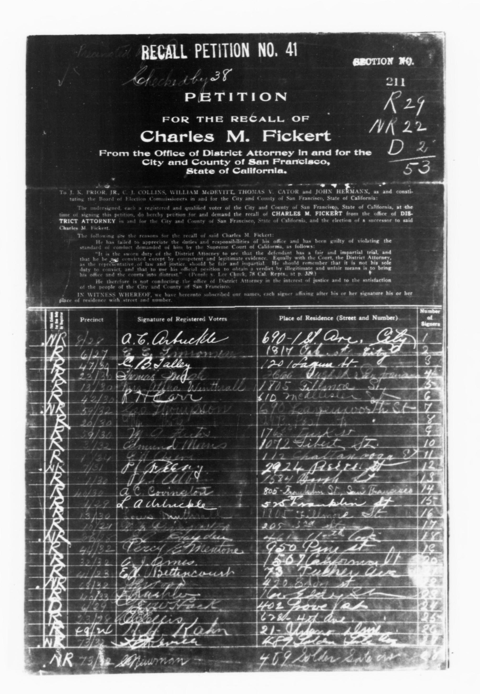 Scanned image of the current content page