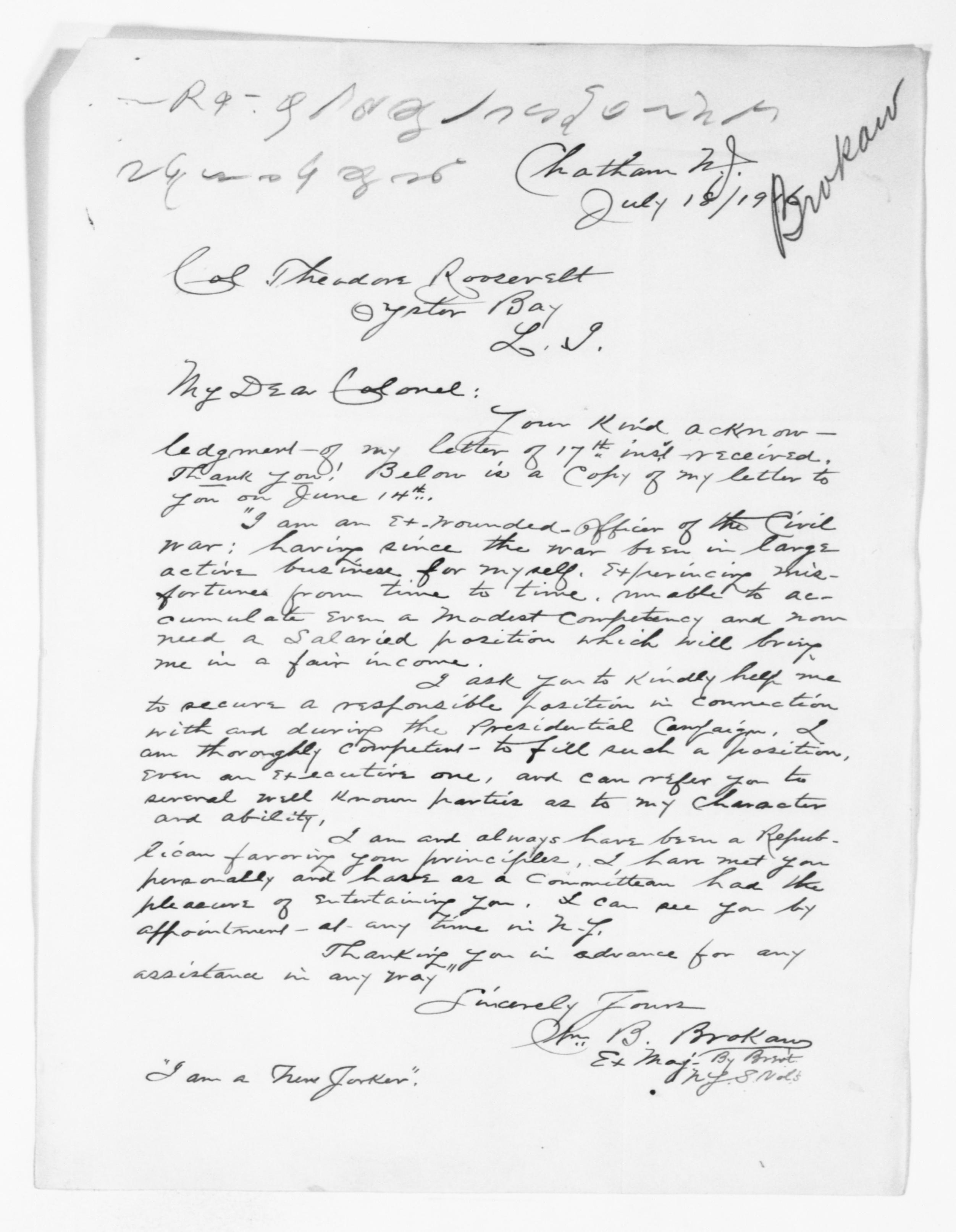 Scanned image of the current content page