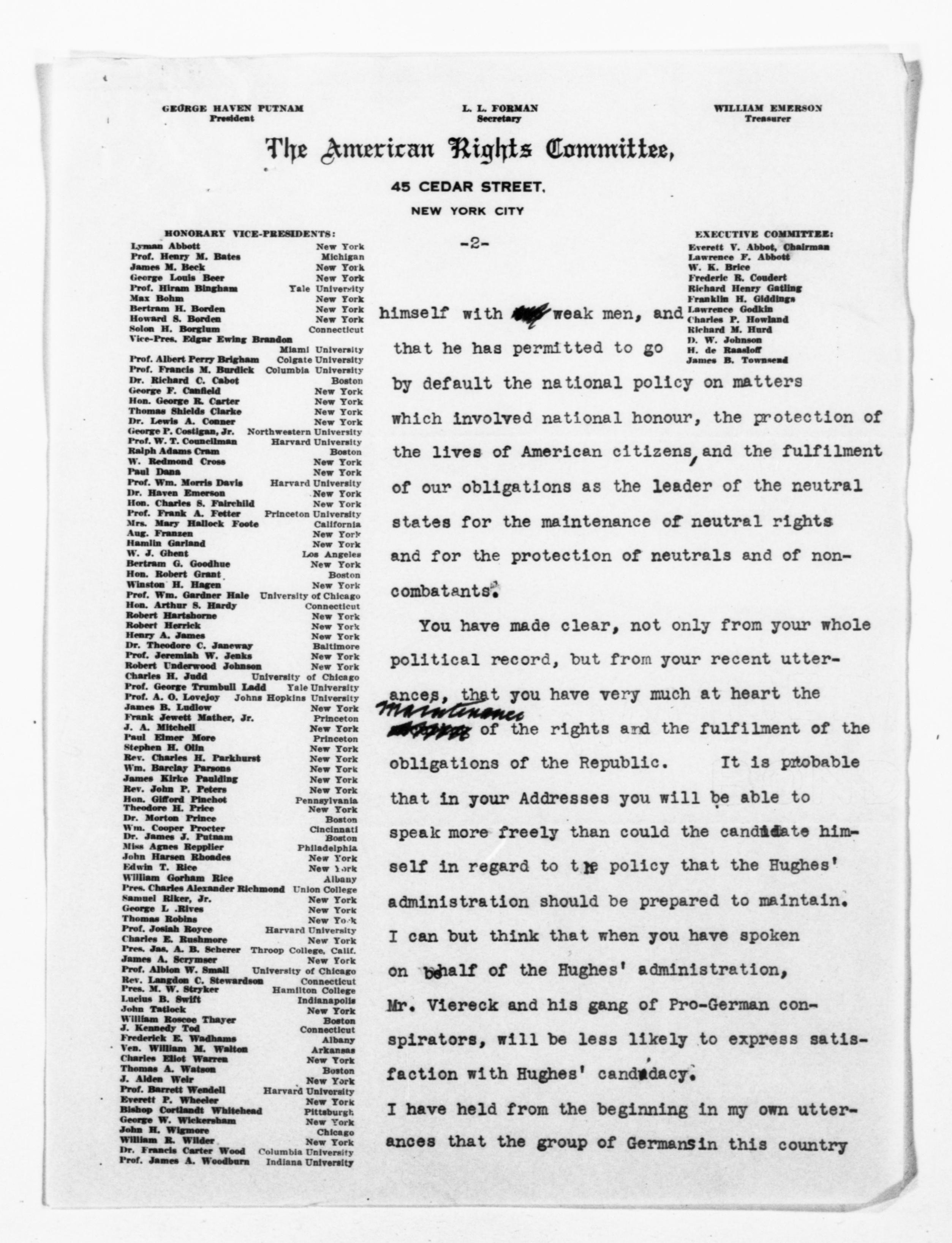 Scanned image of the current content page