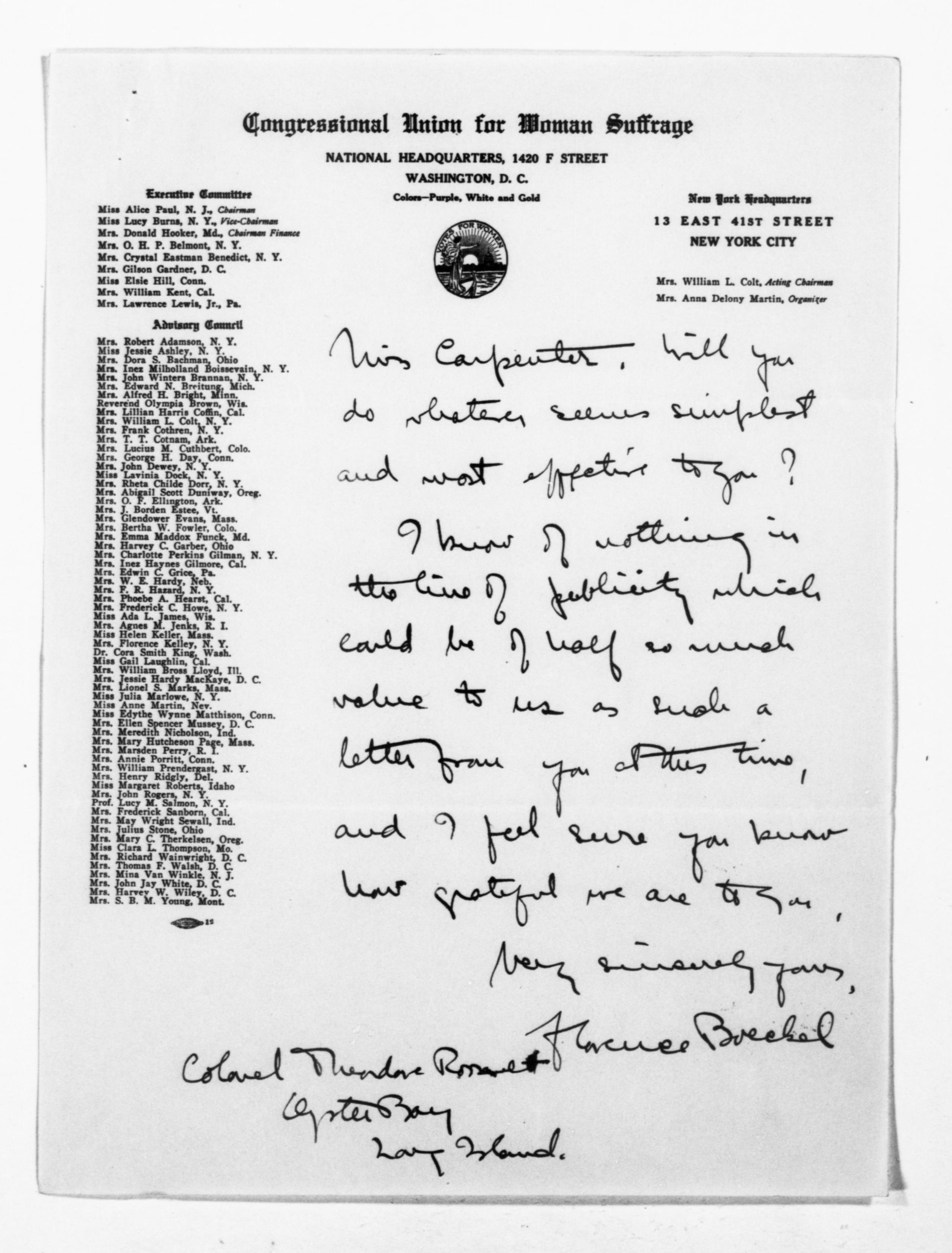 Scanned image of the current content page