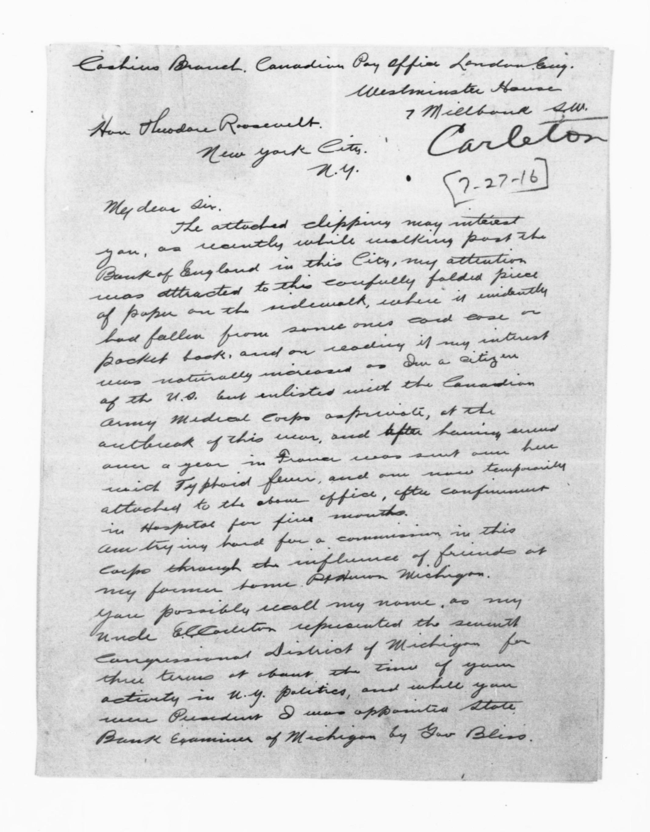 Scanned image of the current content page