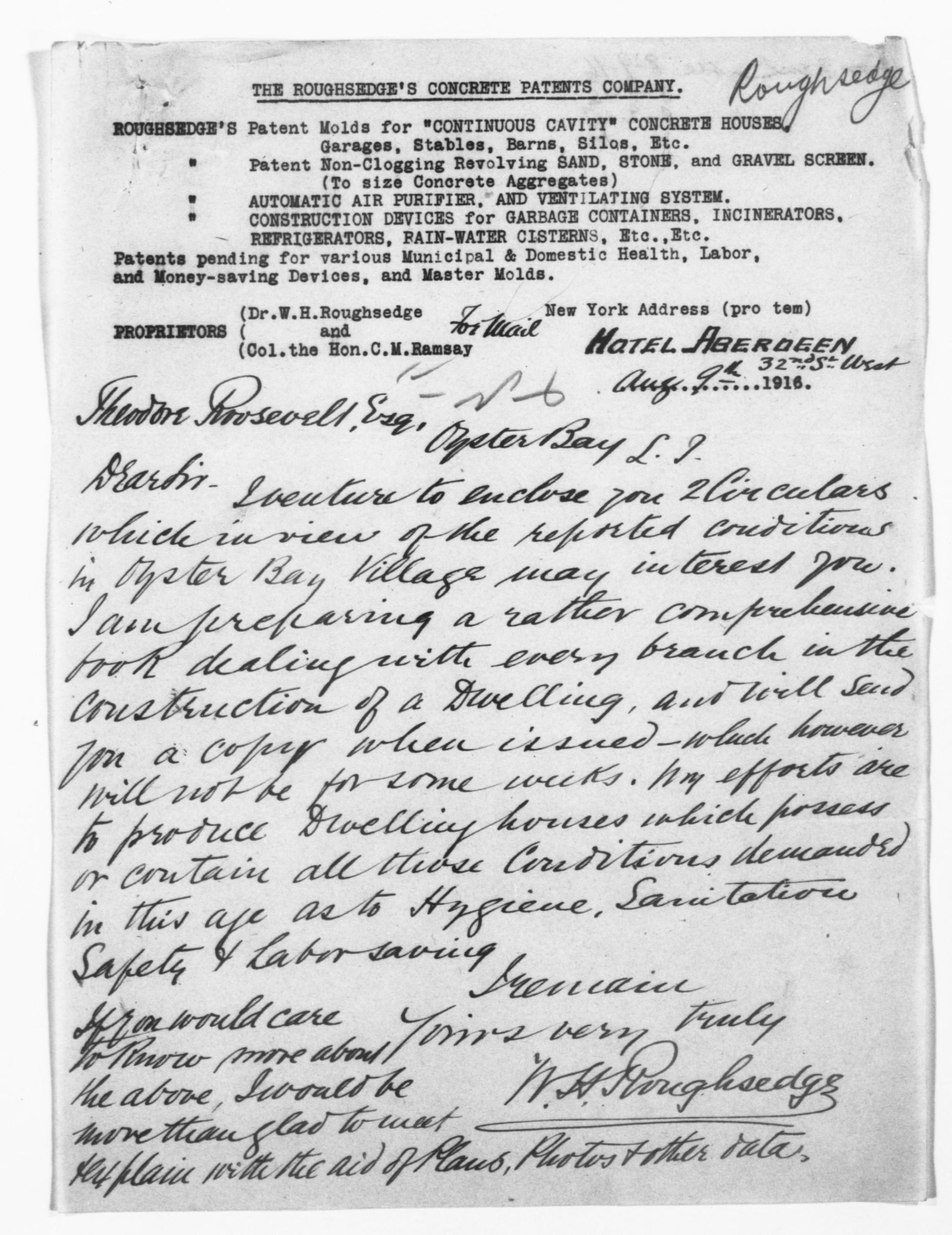 Scanned image of the current content page