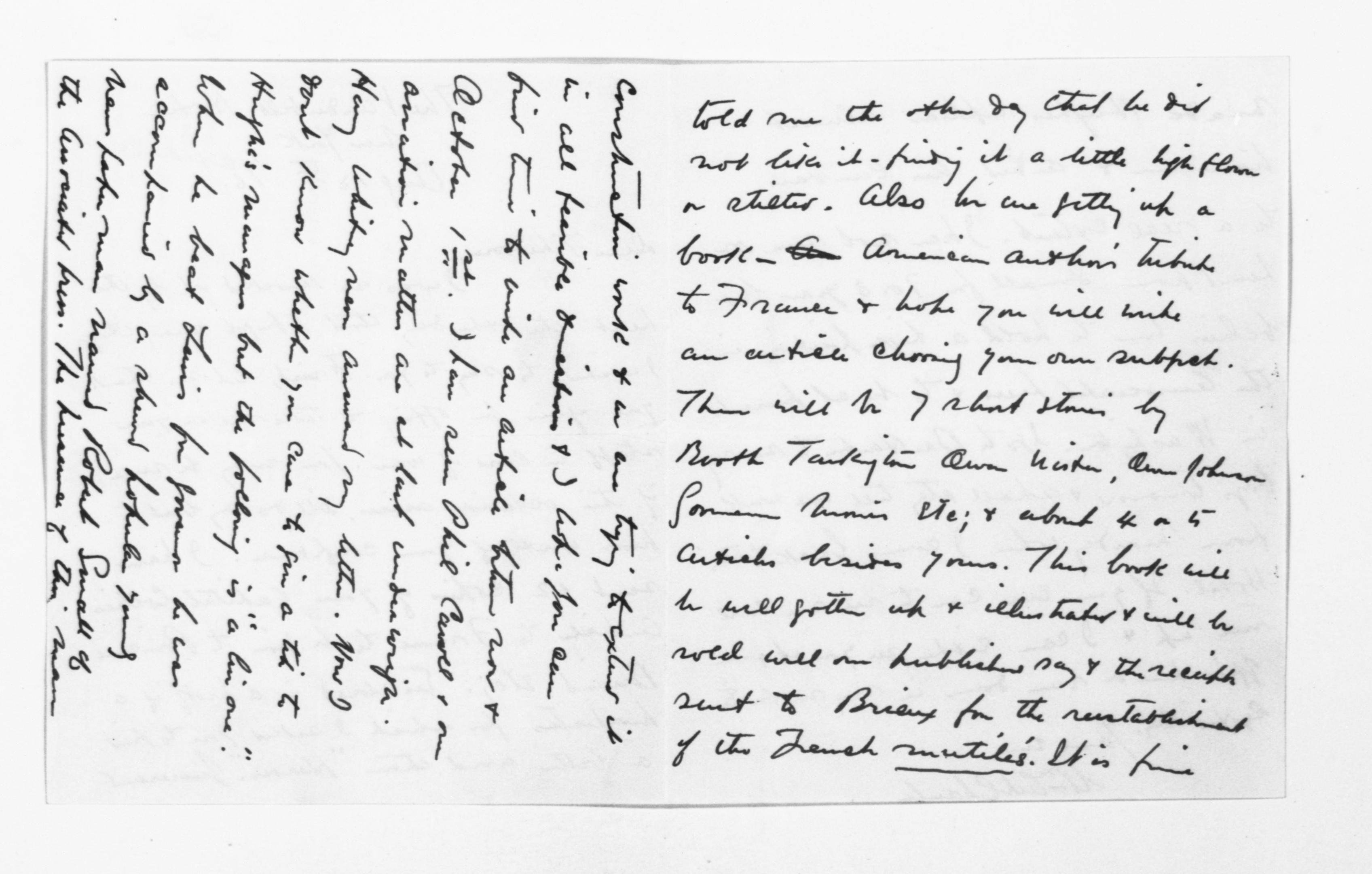 Scanned image of the current content page