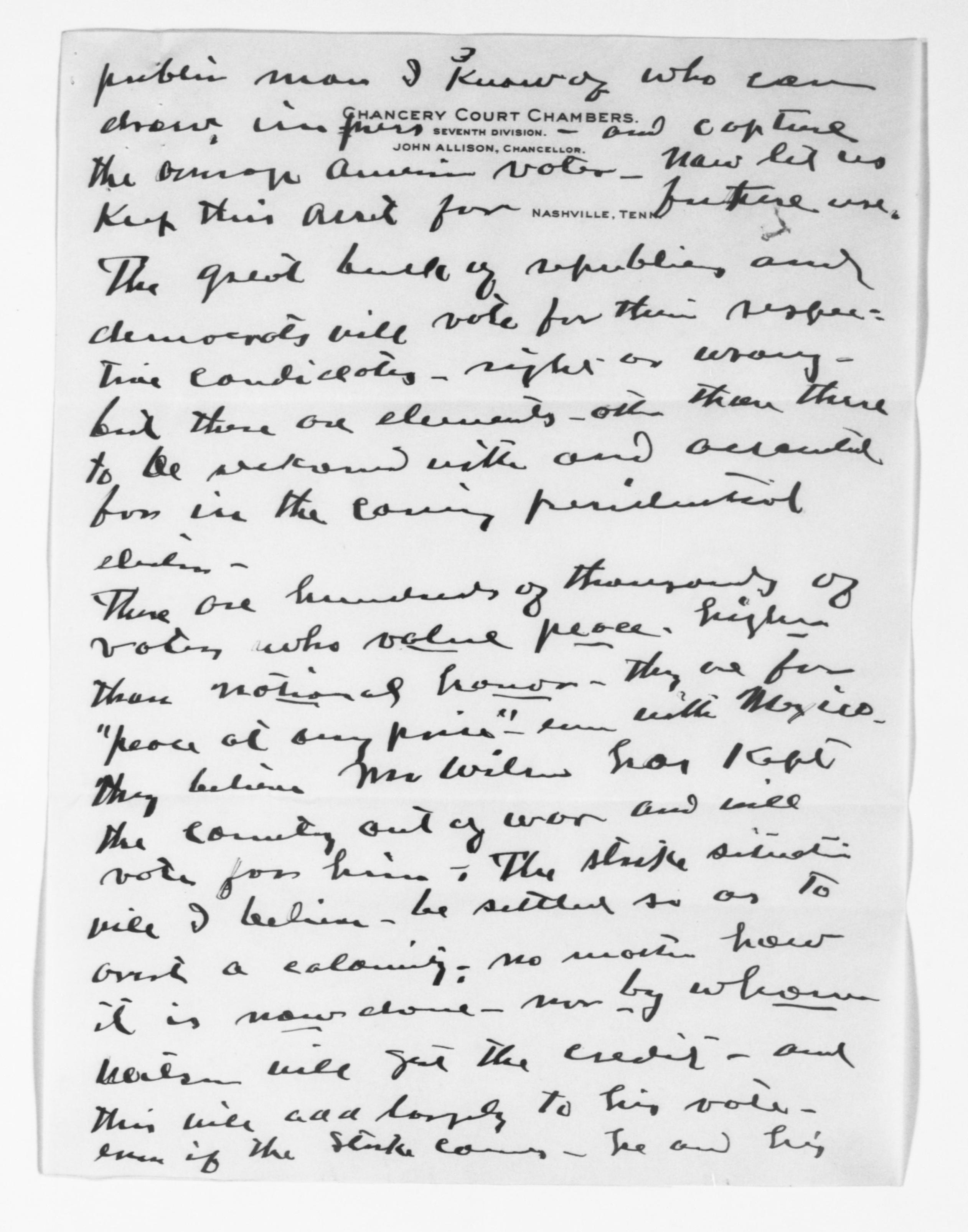 Scanned image of the current content page