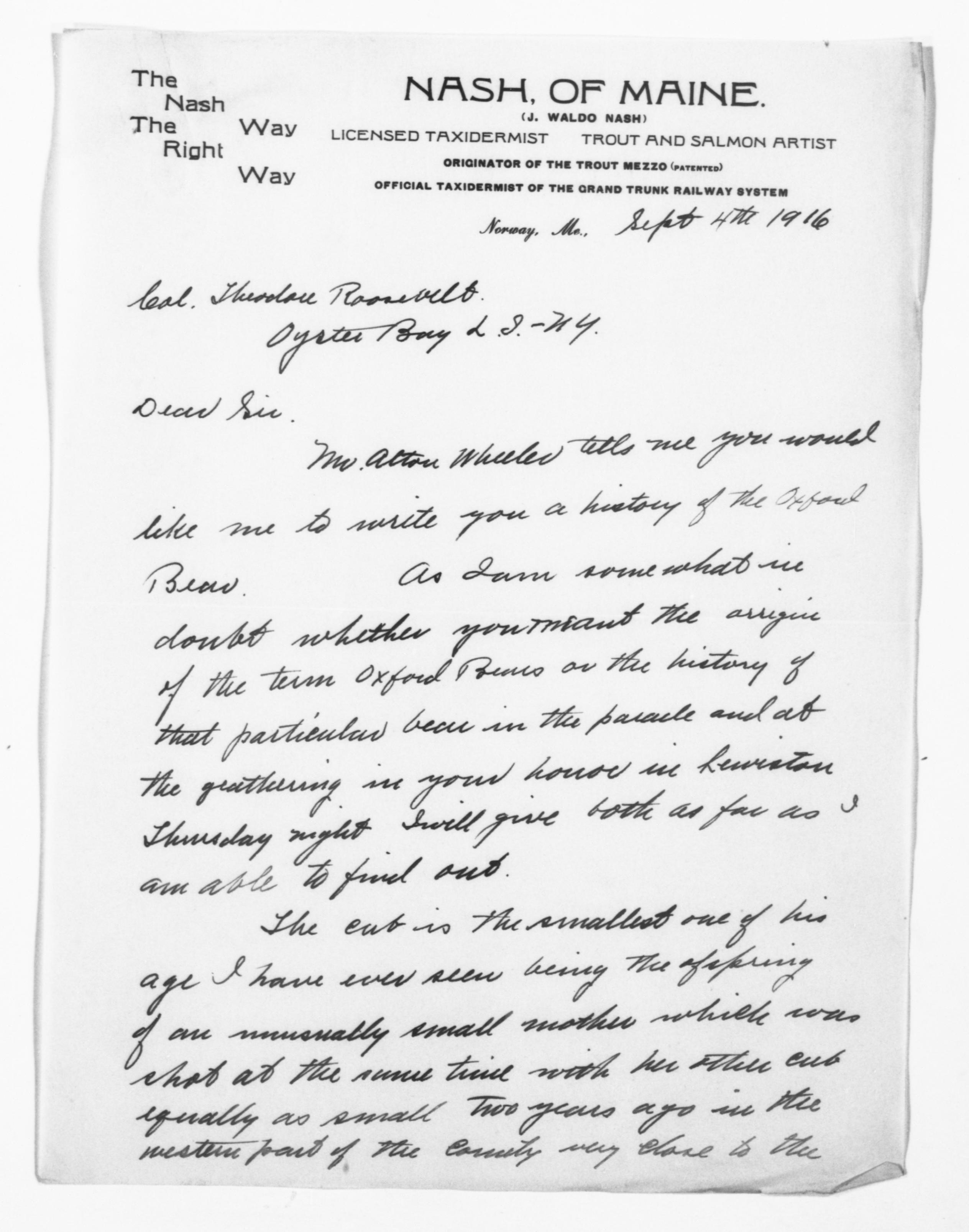 Scanned image of the current content page