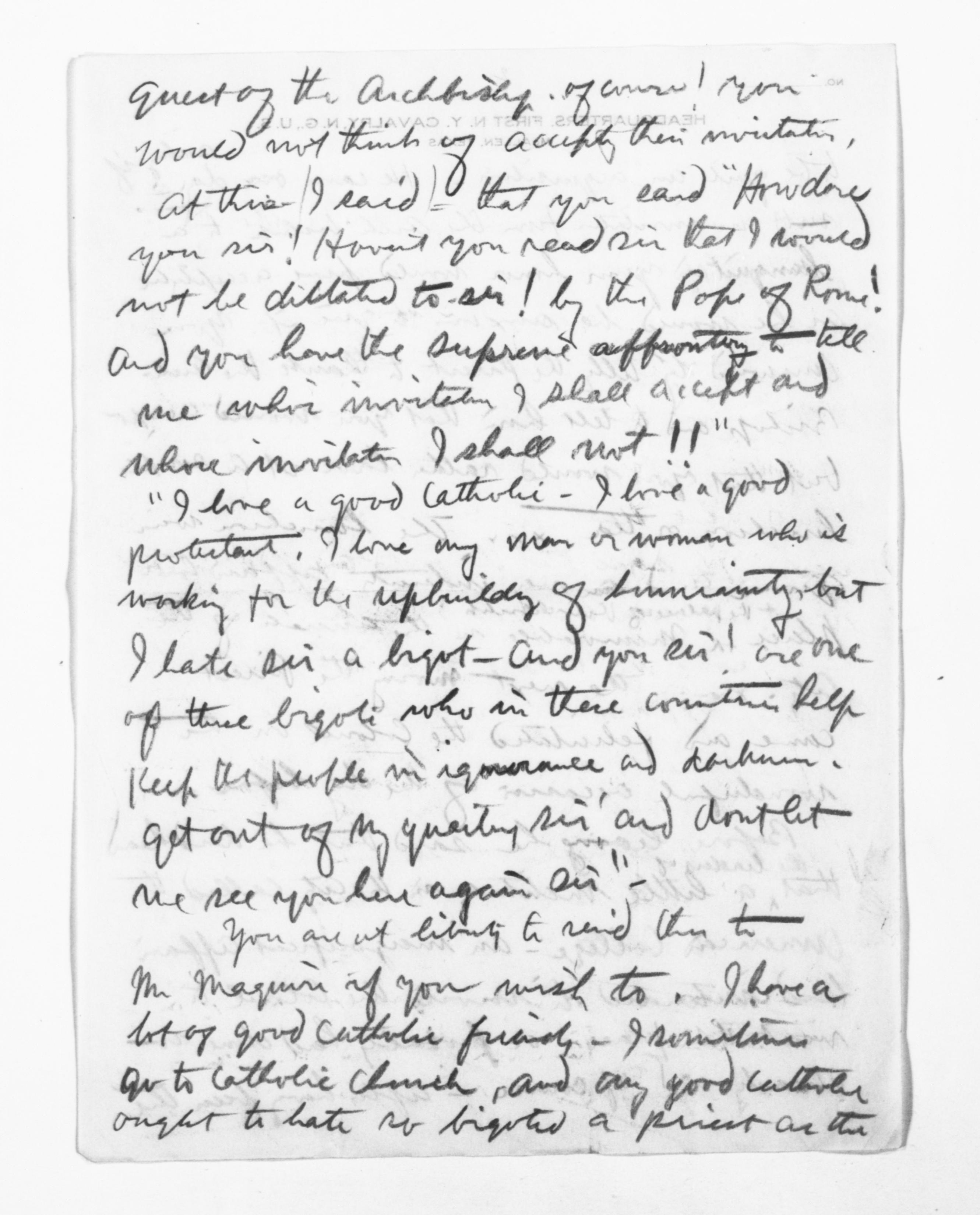 Scanned image of the current content page