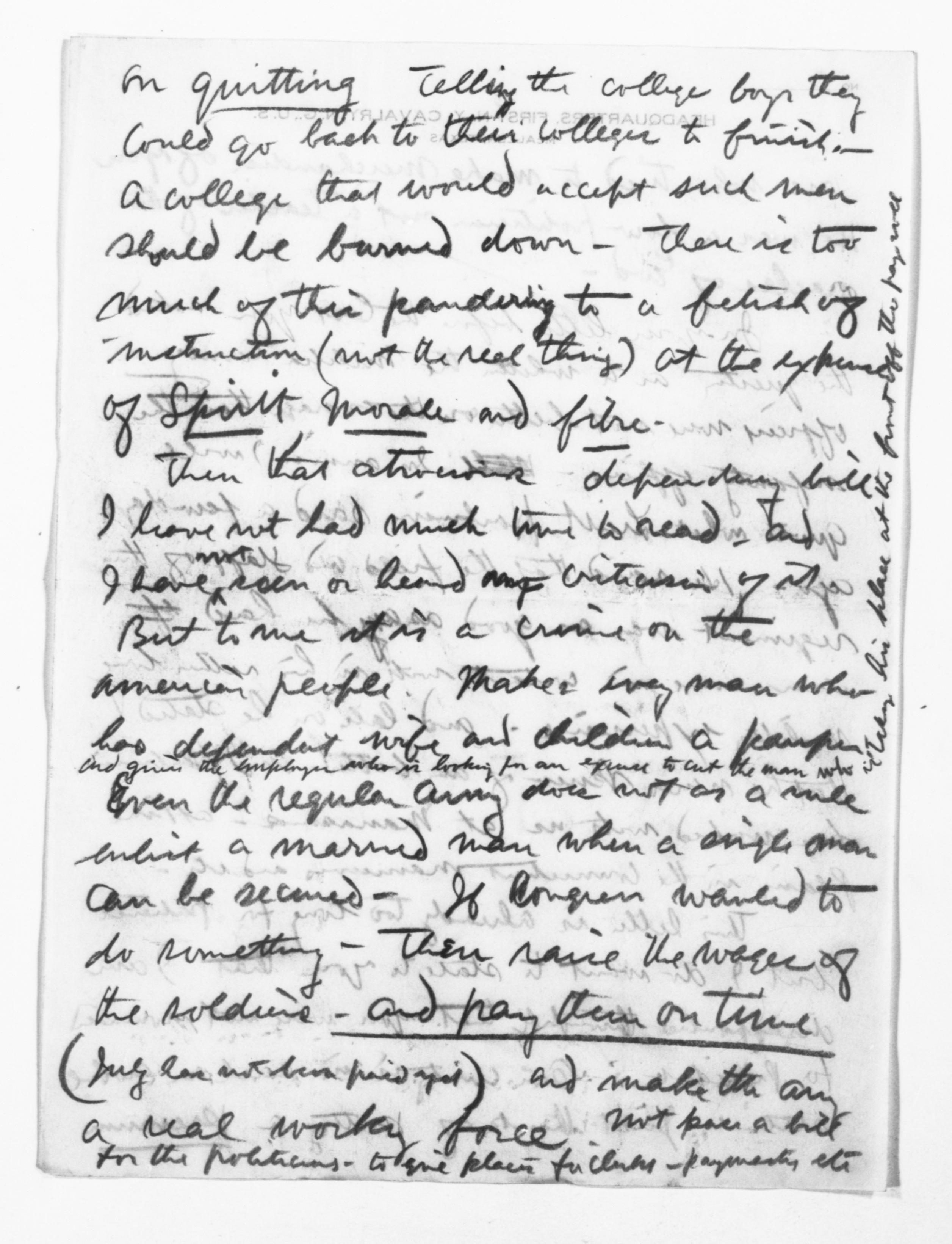 Scanned image of the current content page