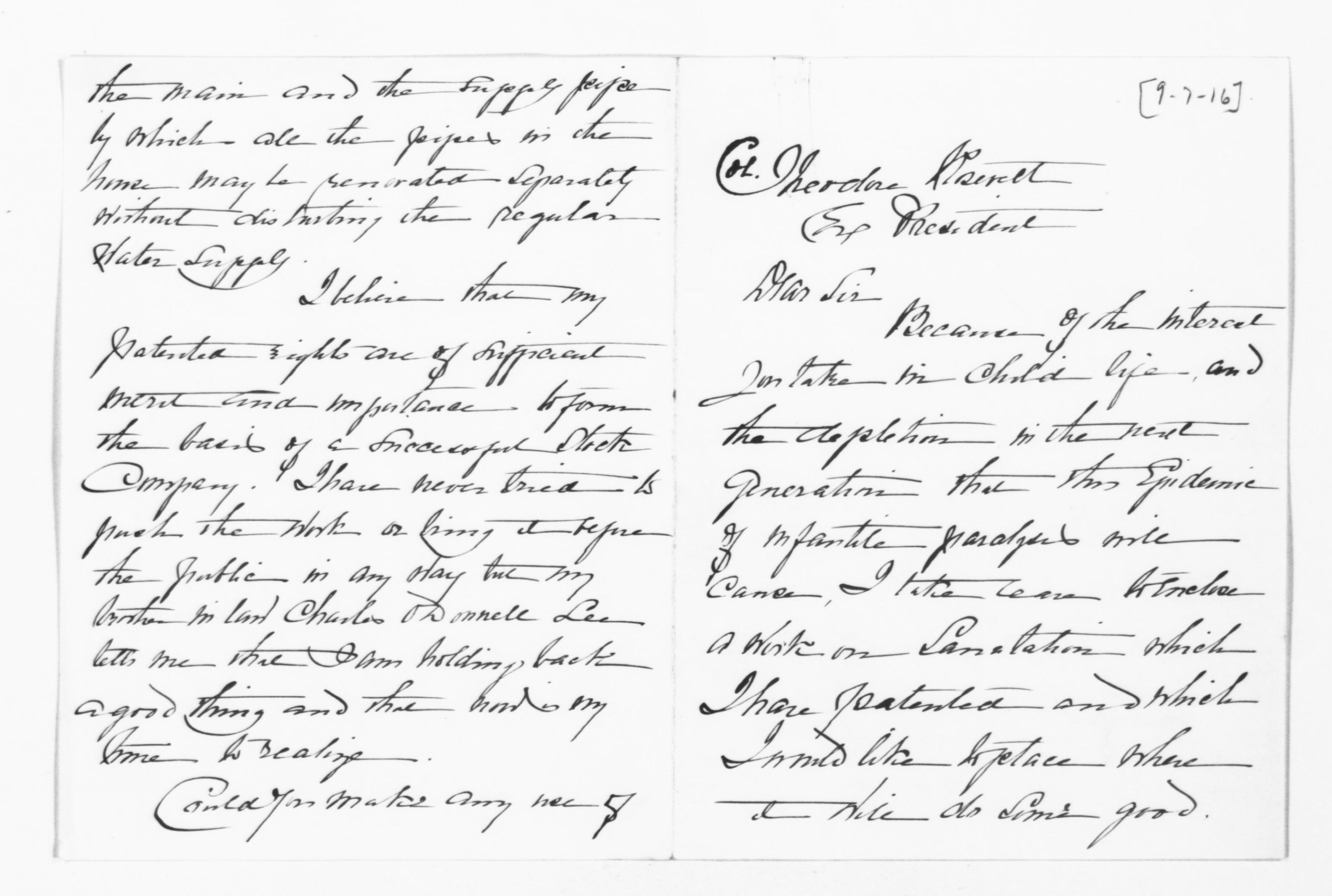 Scanned image of the current content page