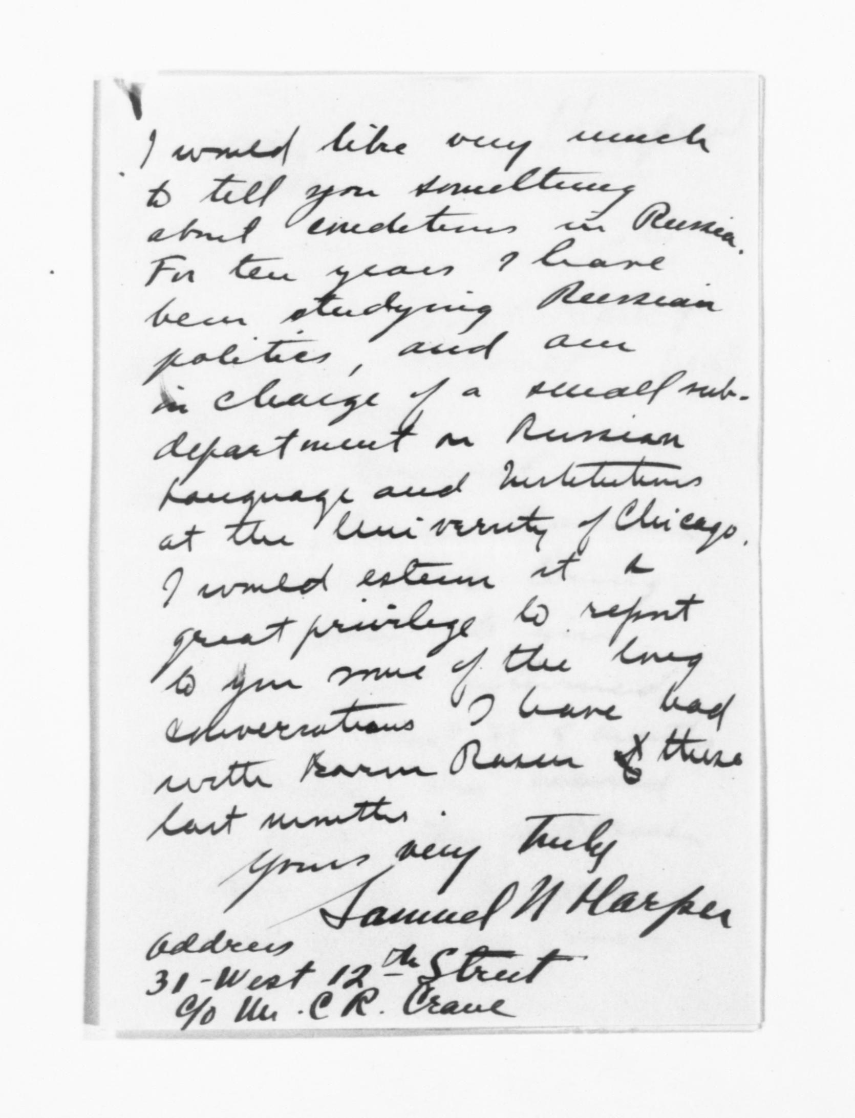 Scanned image of the current content page