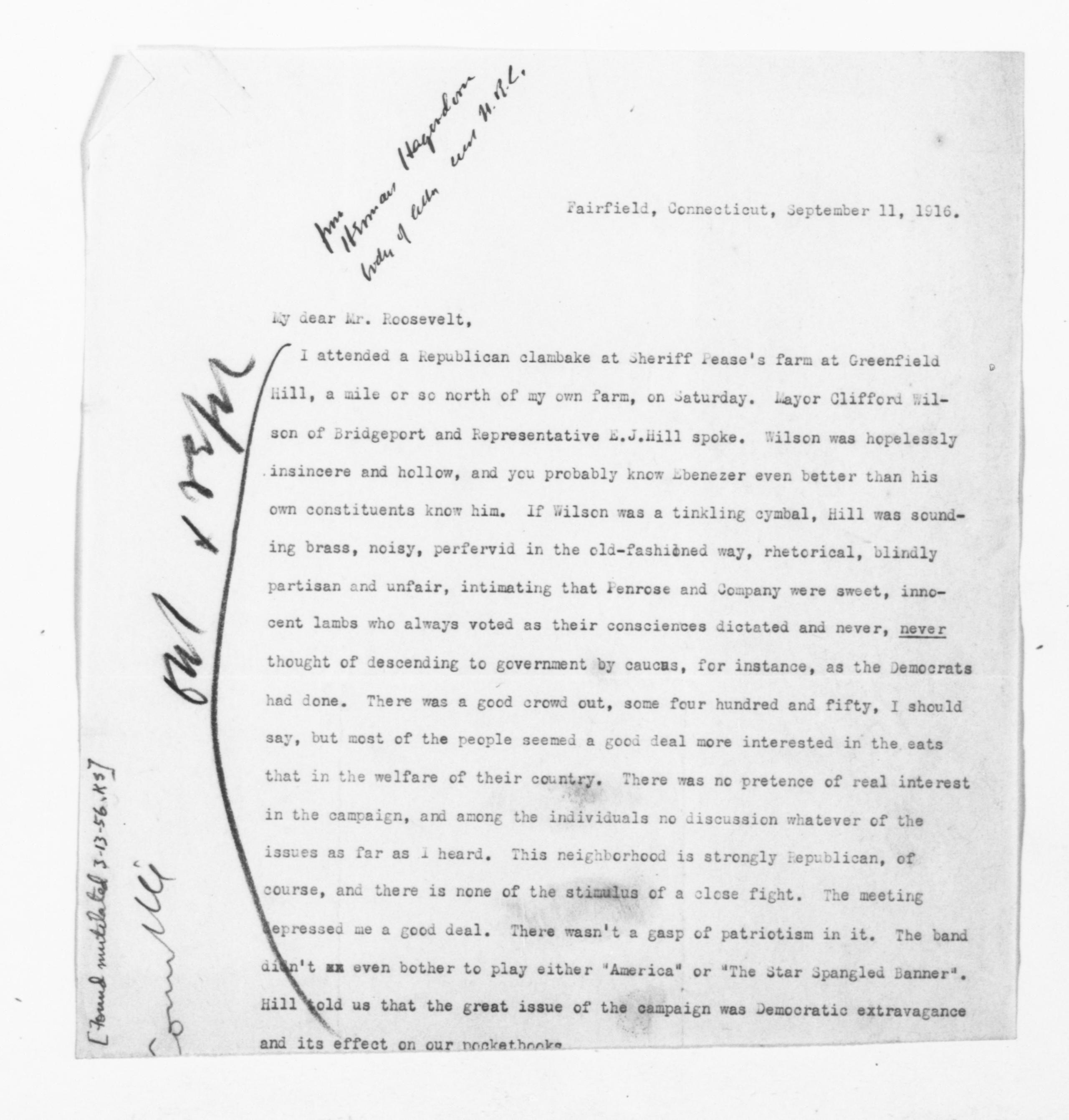 Scanned image of the current content page