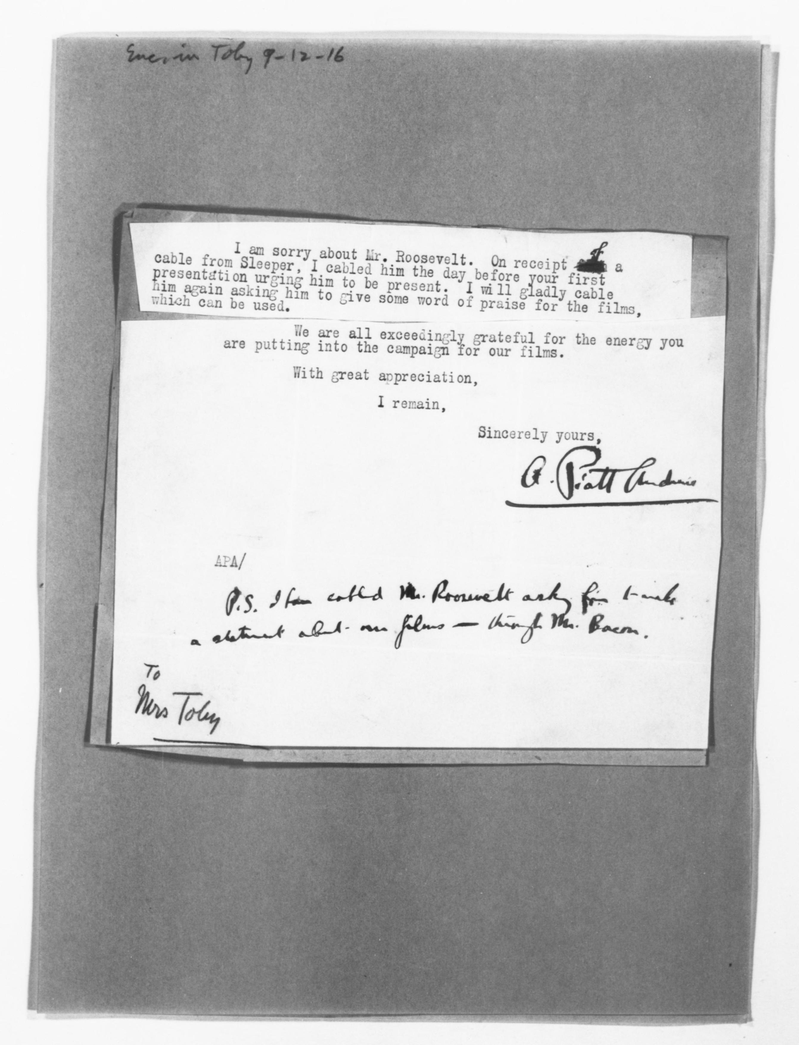 Scanned image of the current content page