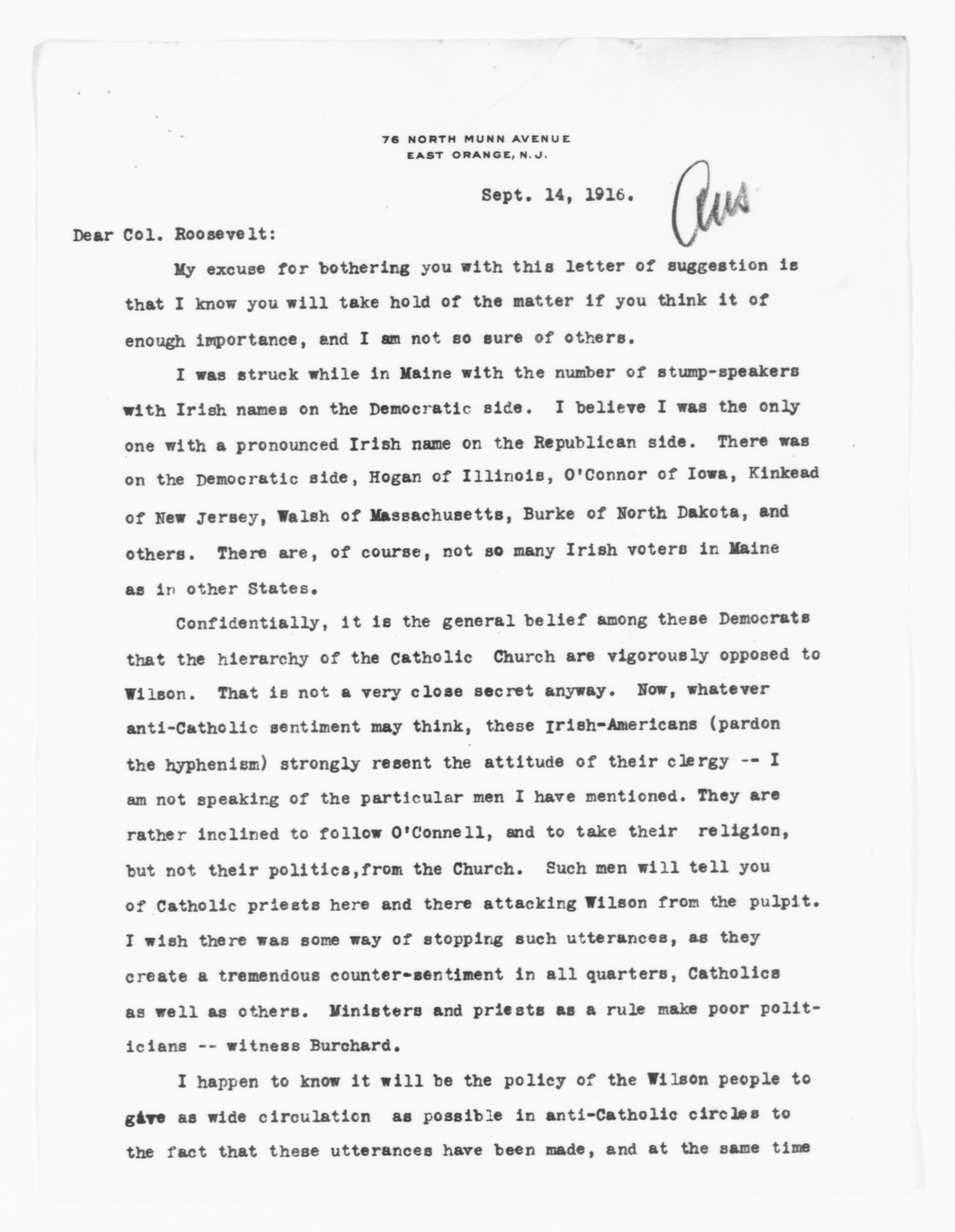 Scanned image of the current content page