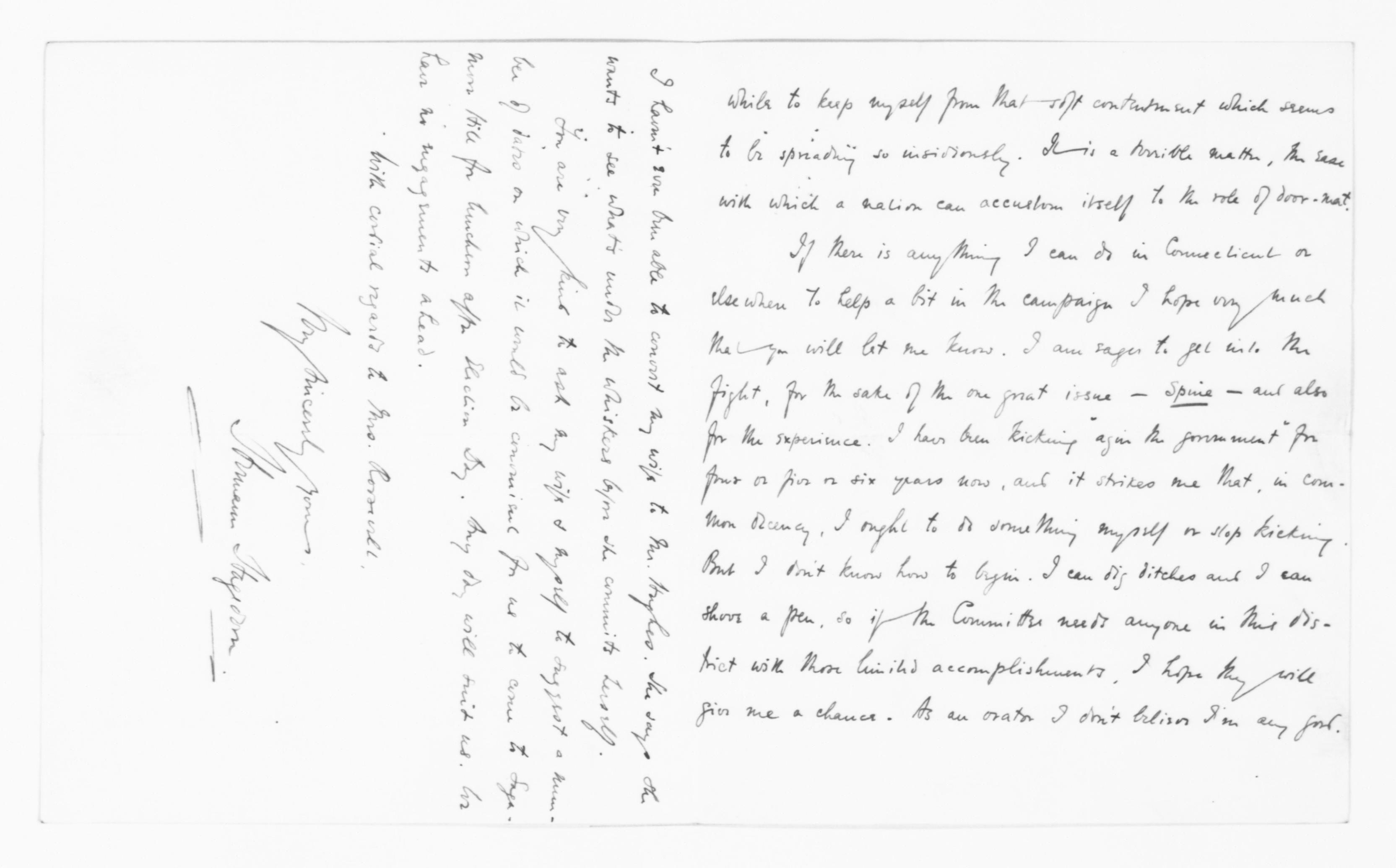 Scanned image of the current content page