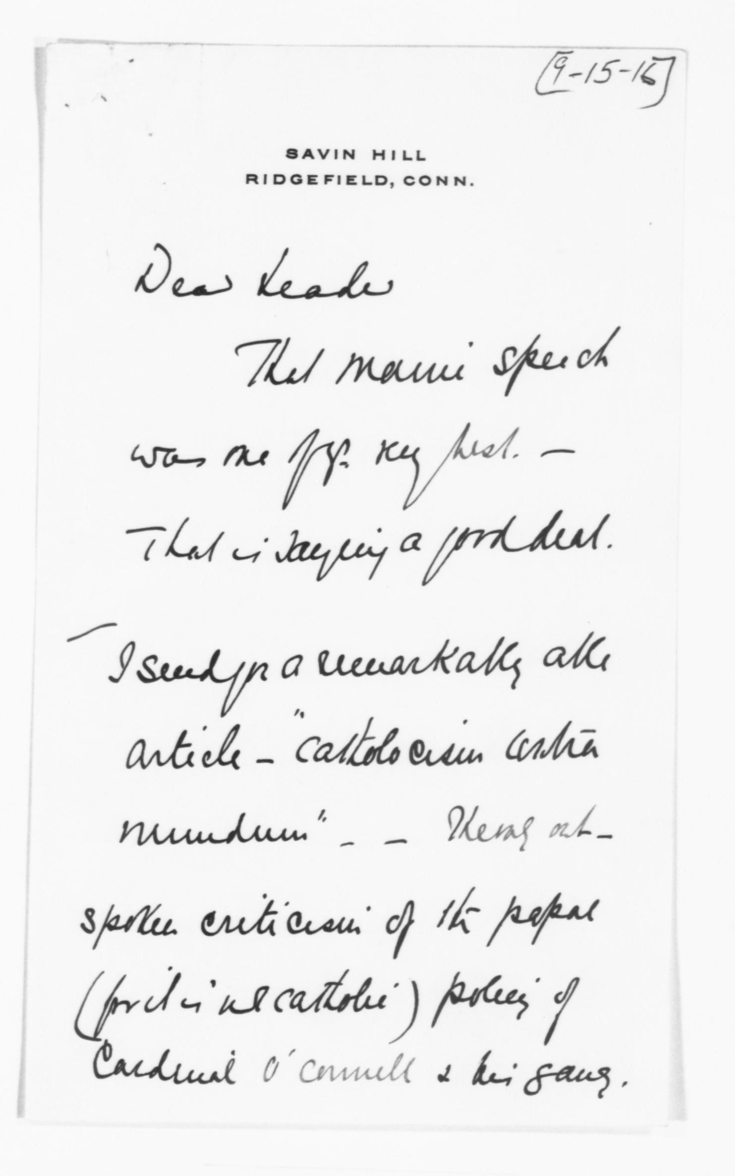 Scanned image of the current content page