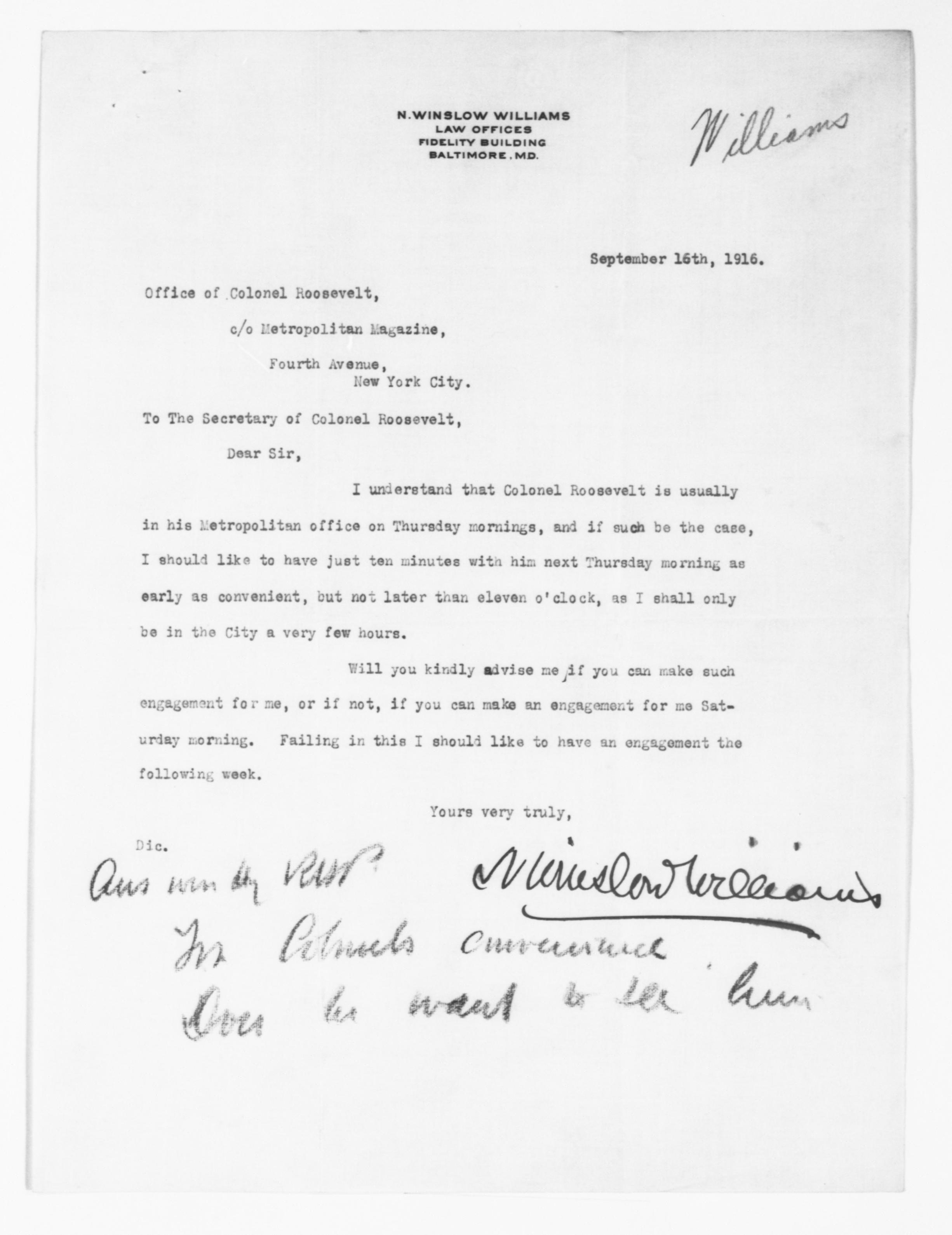 Scanned image of the current content page