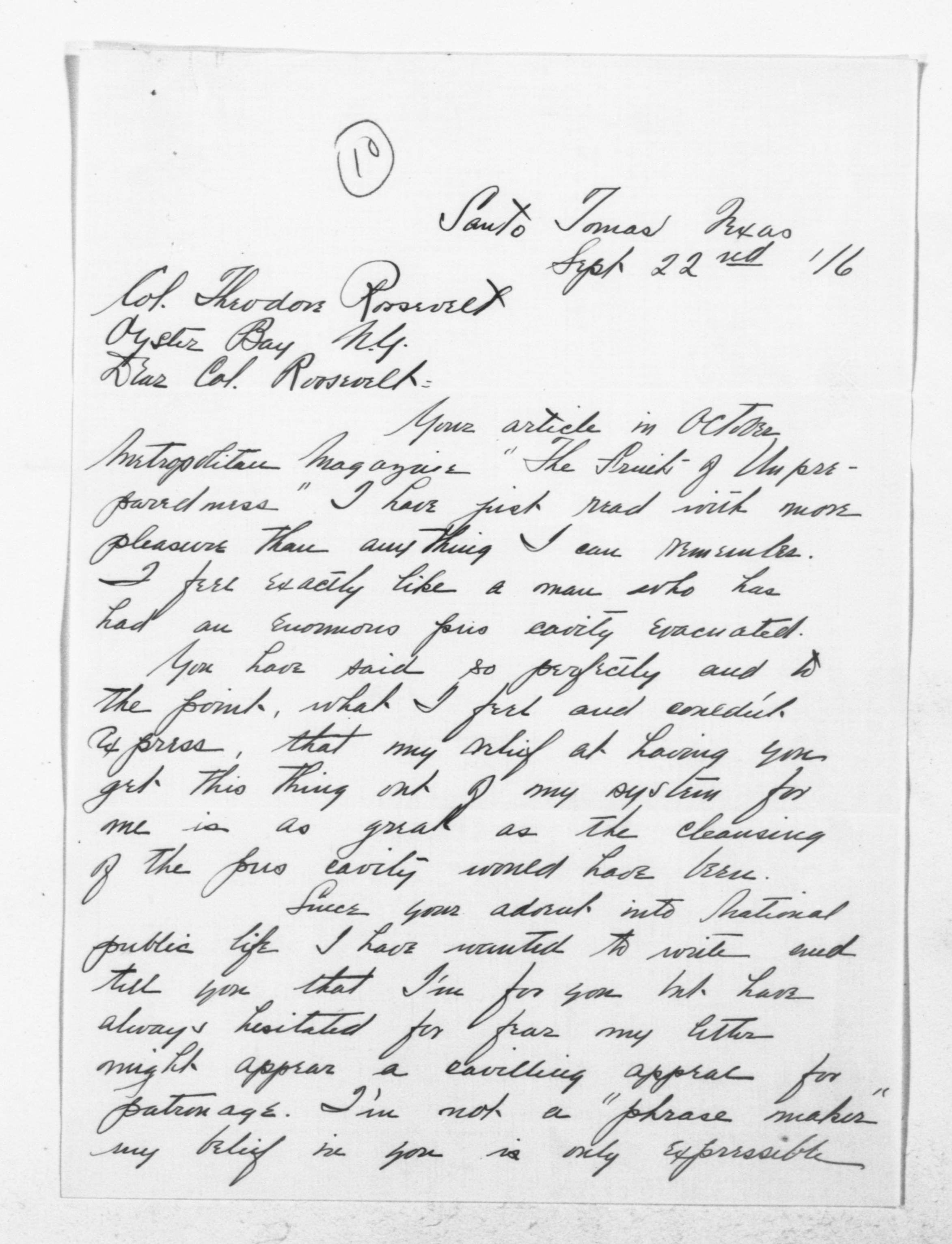 Scanned image of the current content page