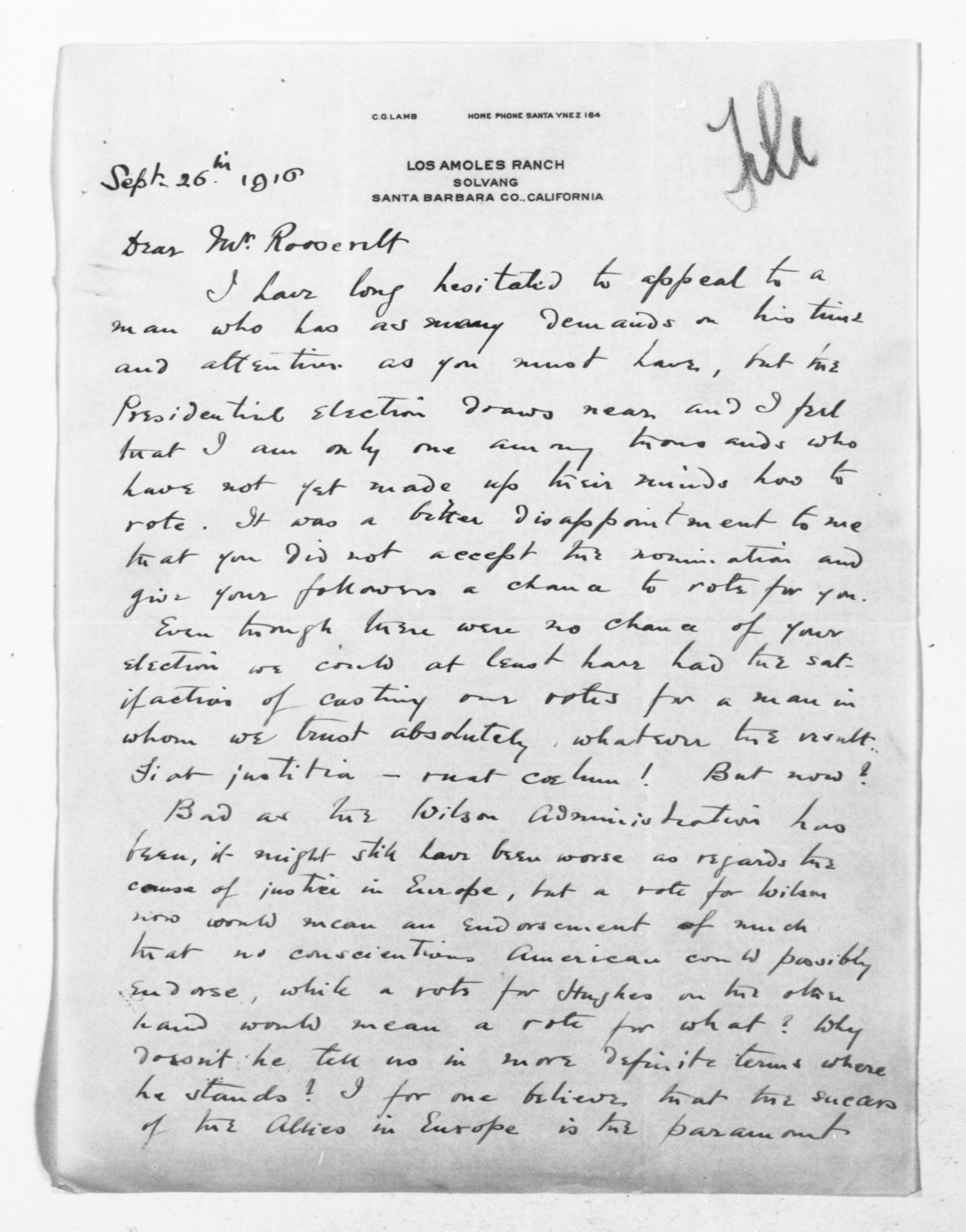 Scanned image of the current content page