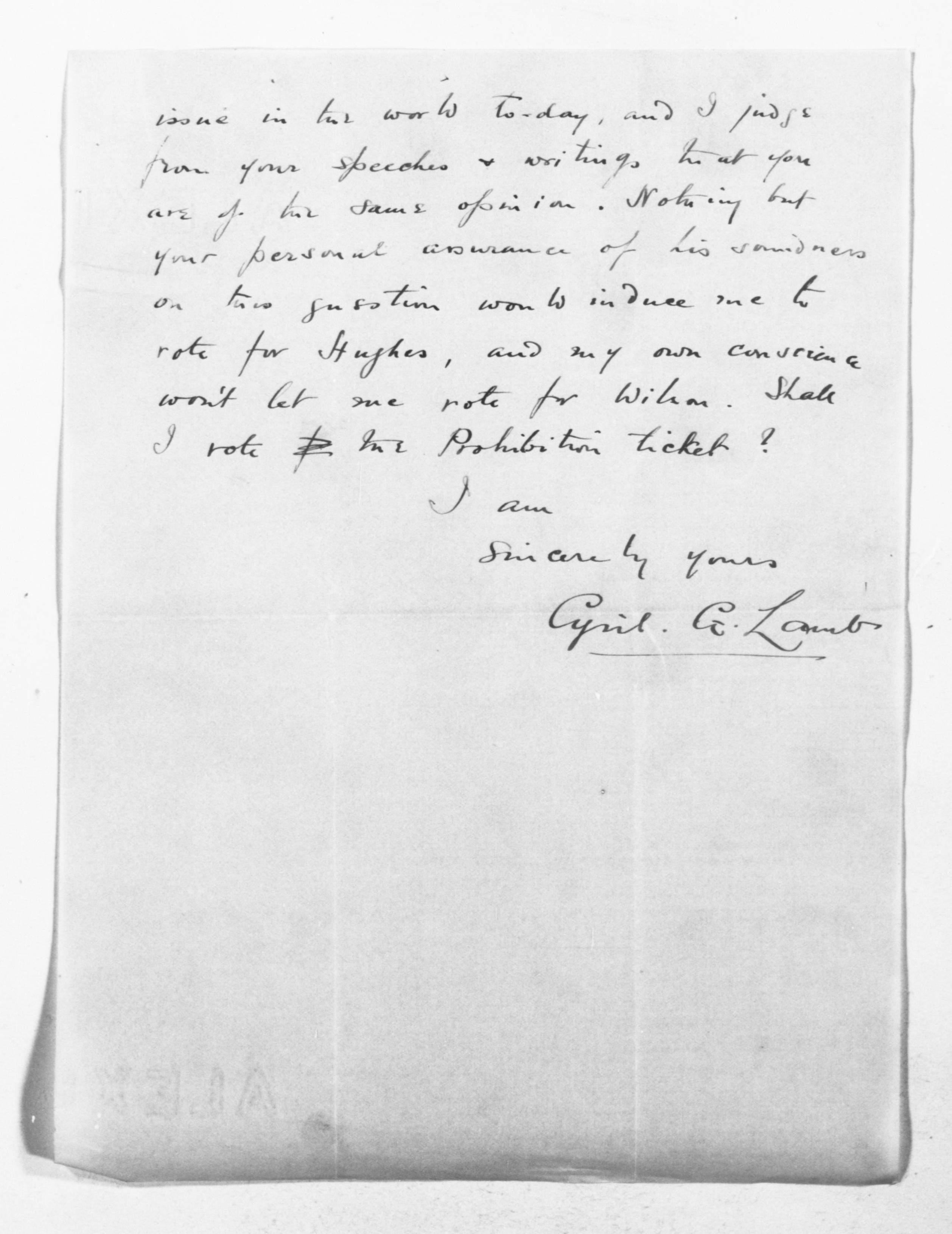 Scanned image of the current content page