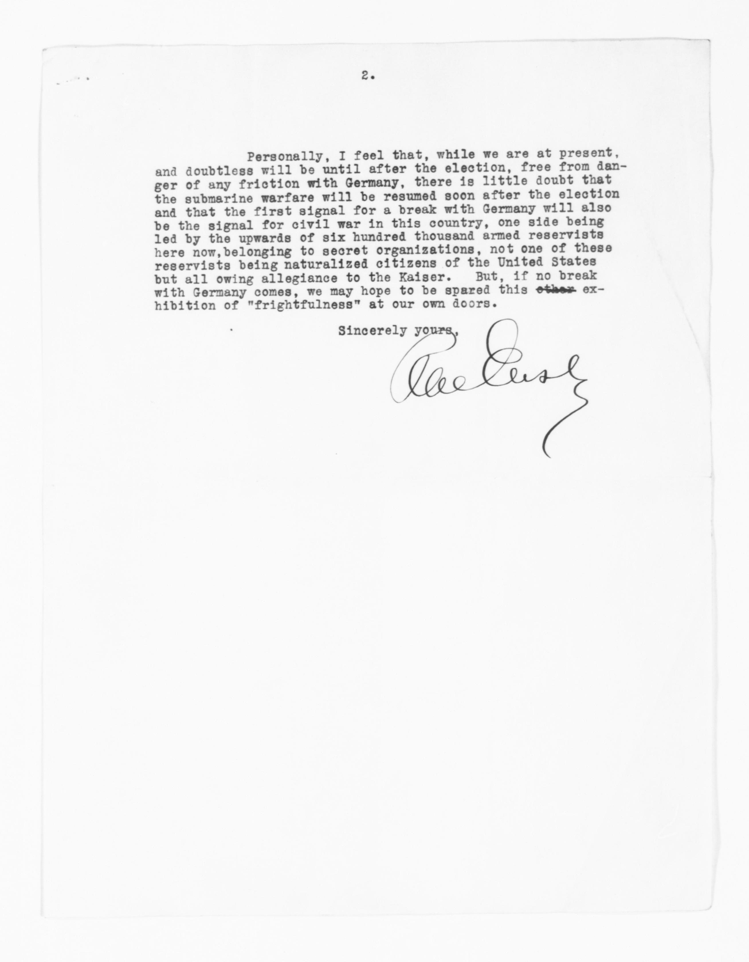 Scanned image of the current content page