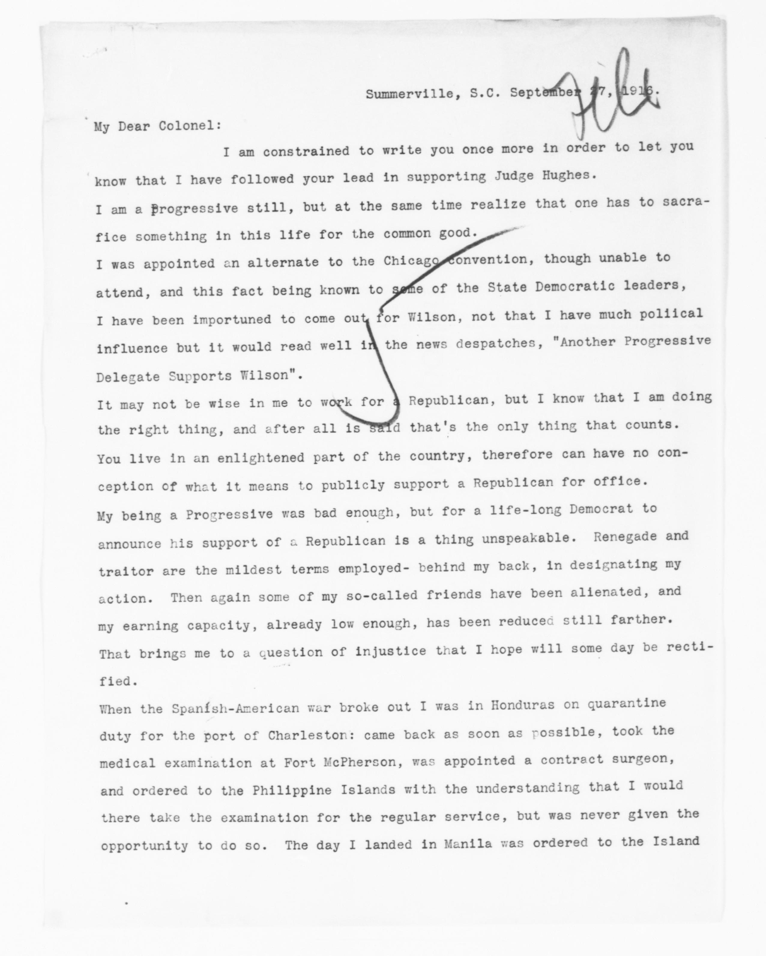 Scanned image of the current content page