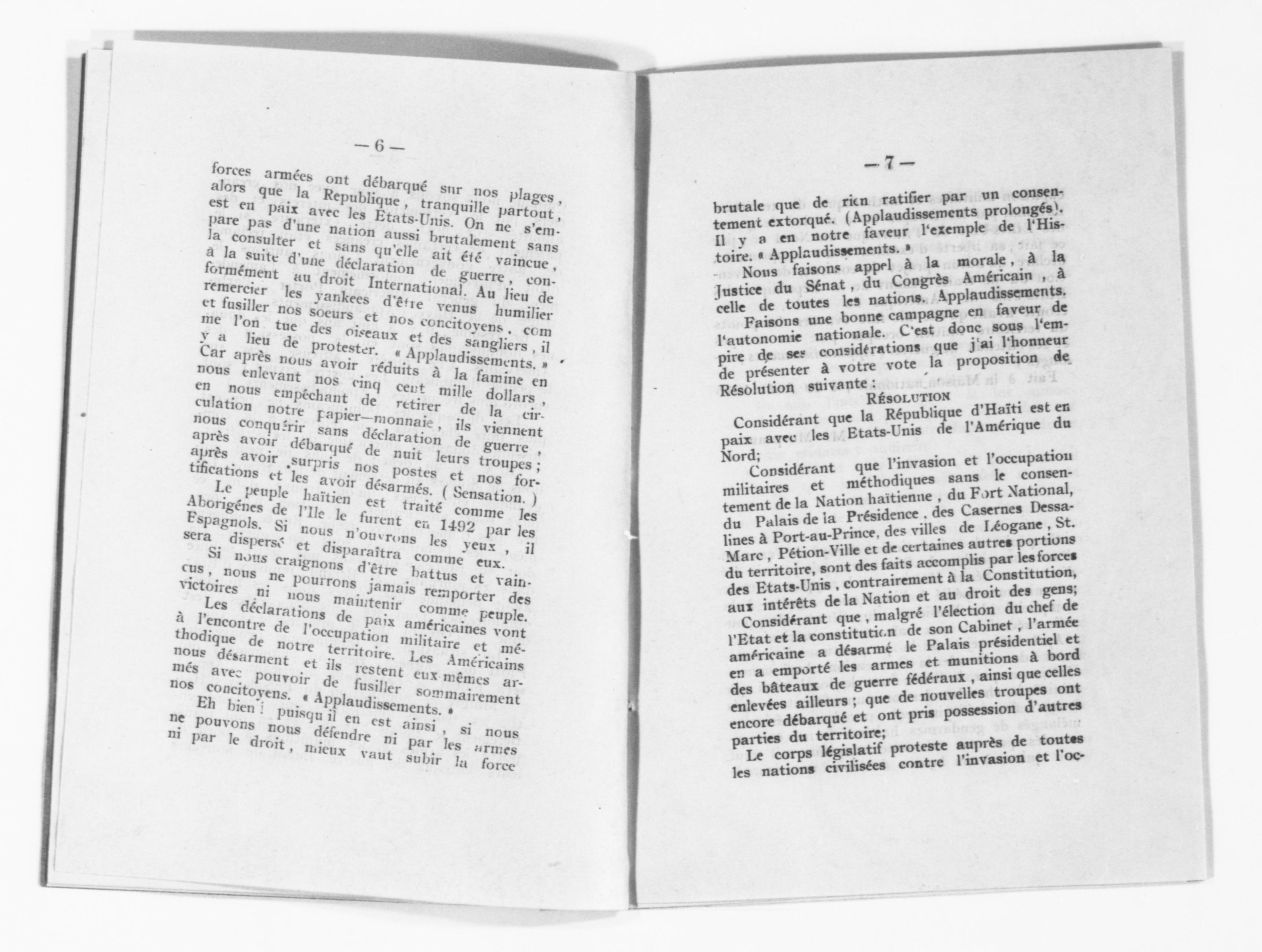 Scanned image of the current content page