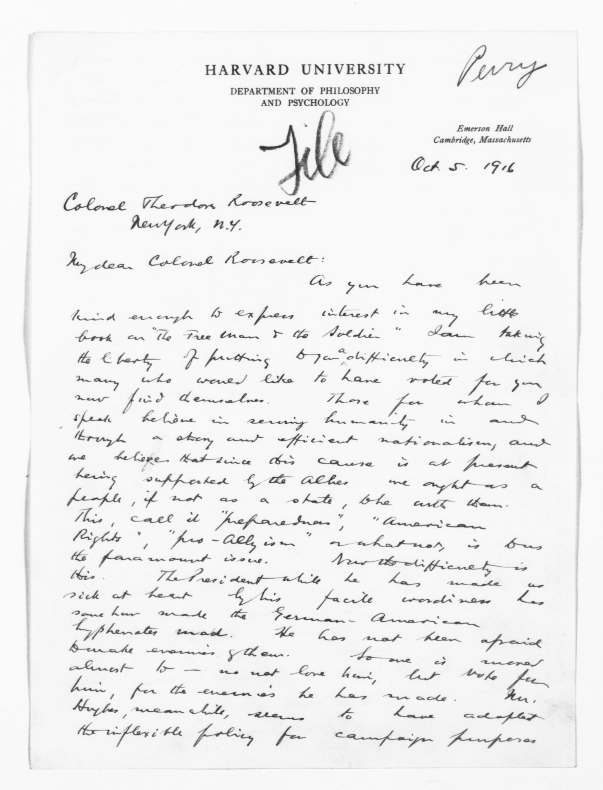 Scanned image of the current content page