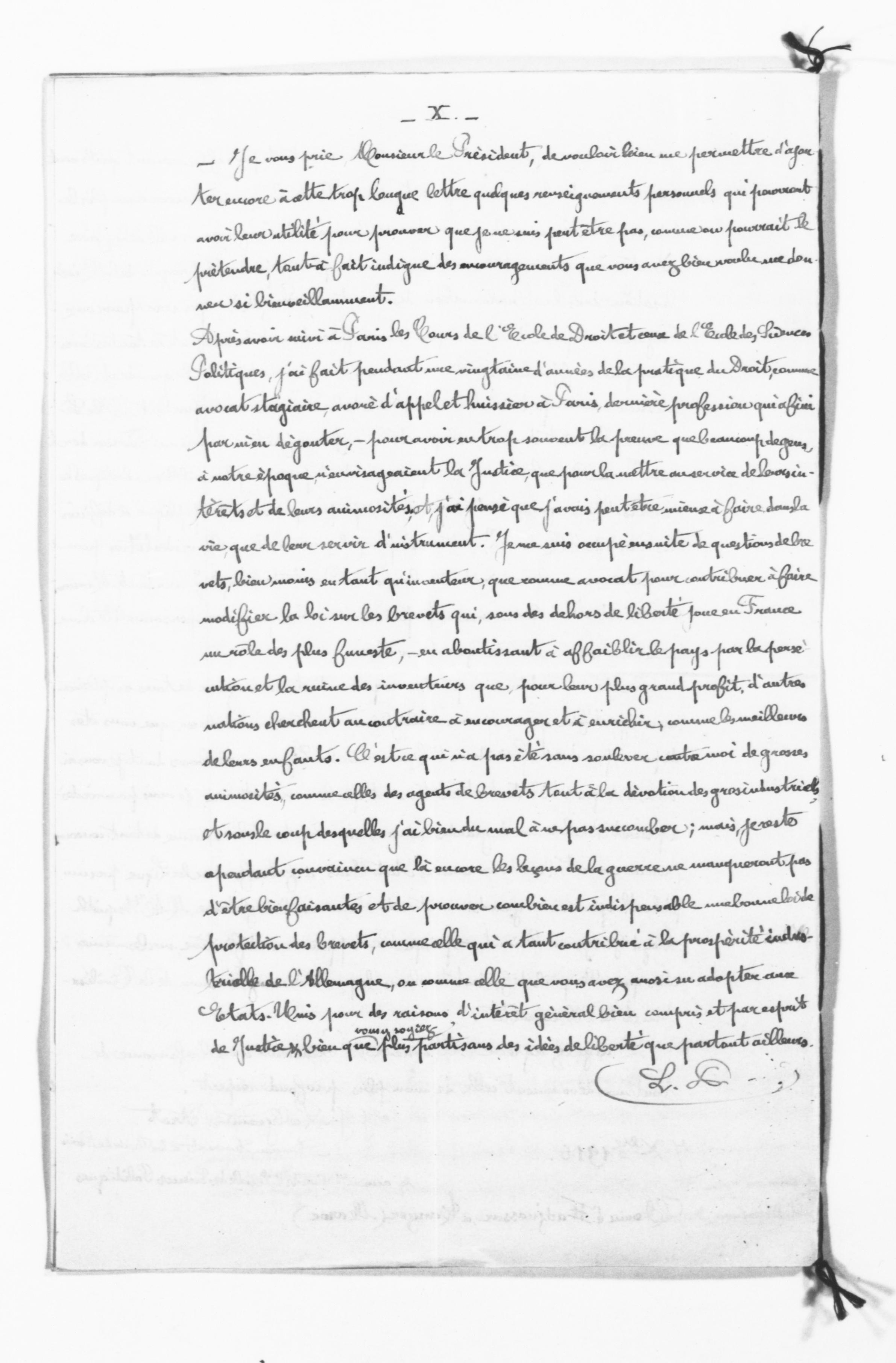 Scanned image of the current content page