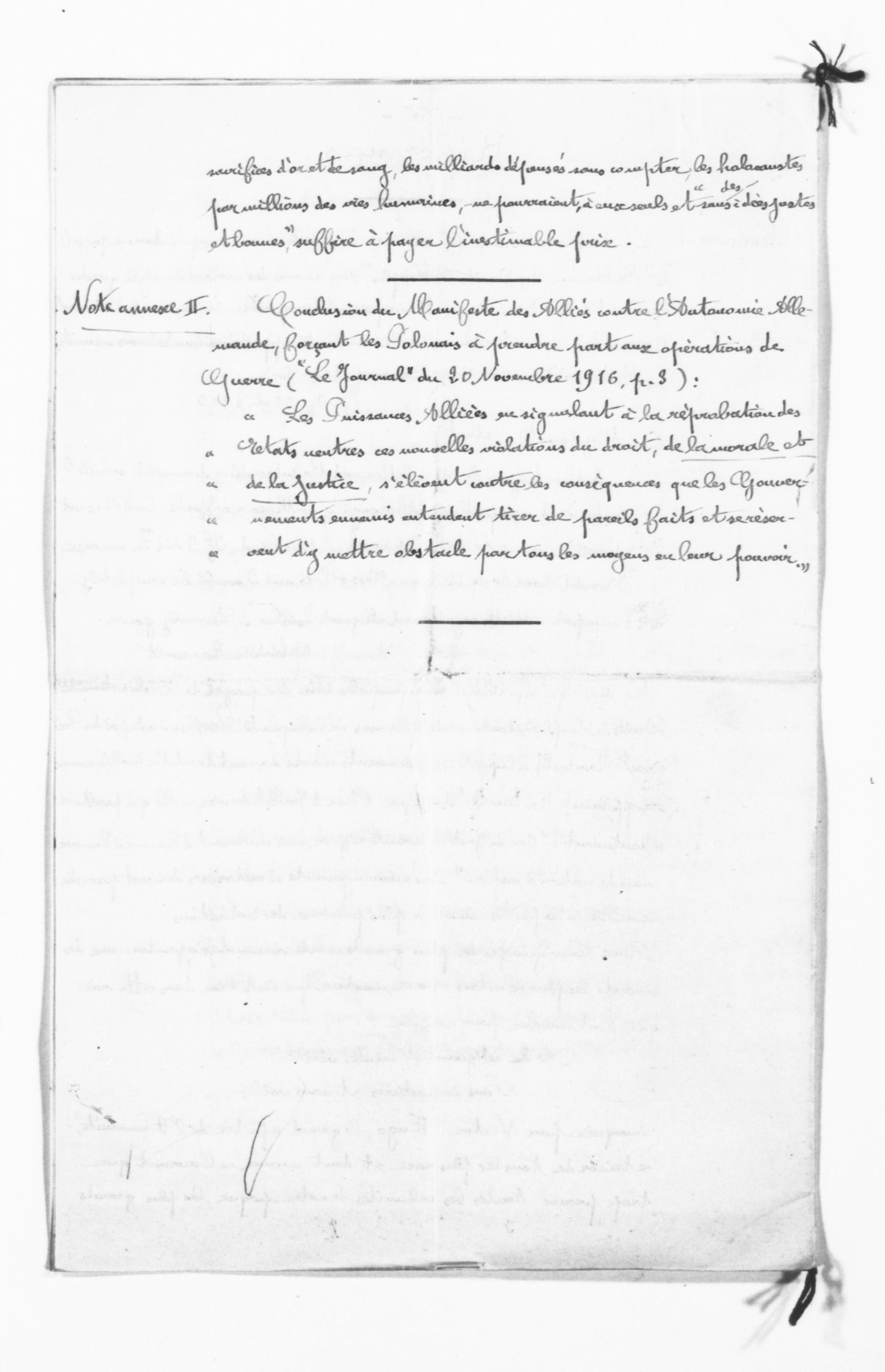 Scanned image of the current content page