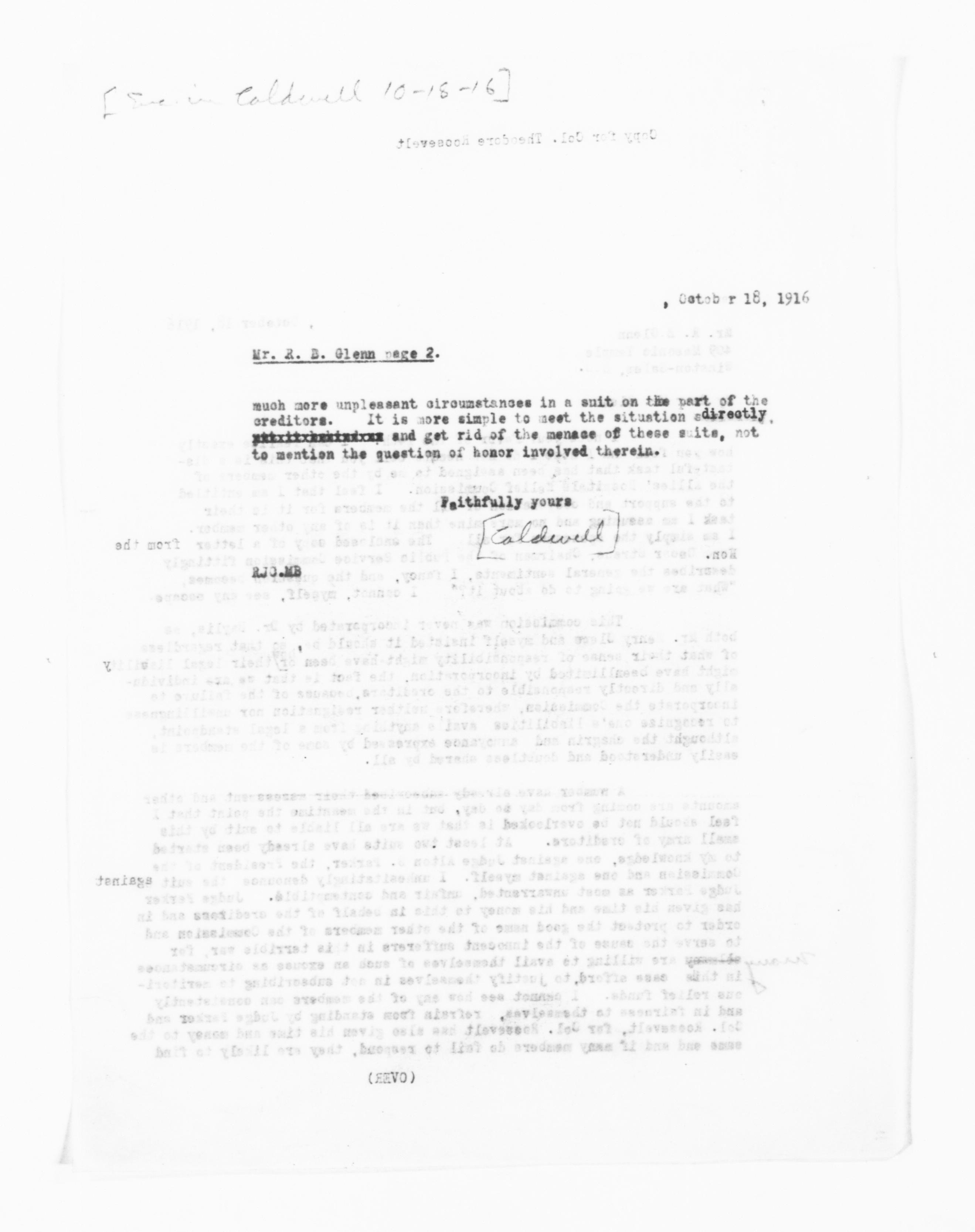 Scanned image of the current content page