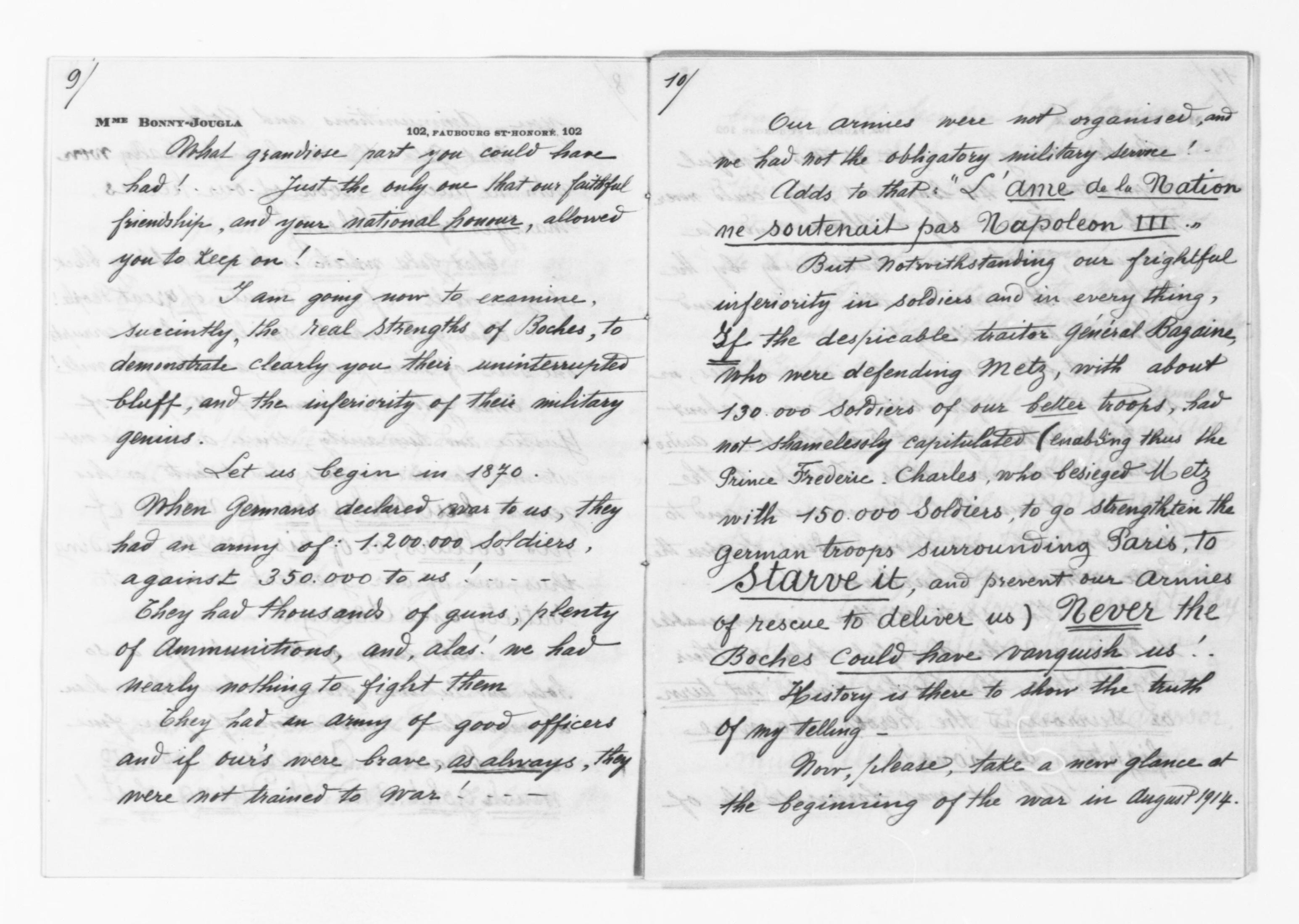 Scanned image of the current content page