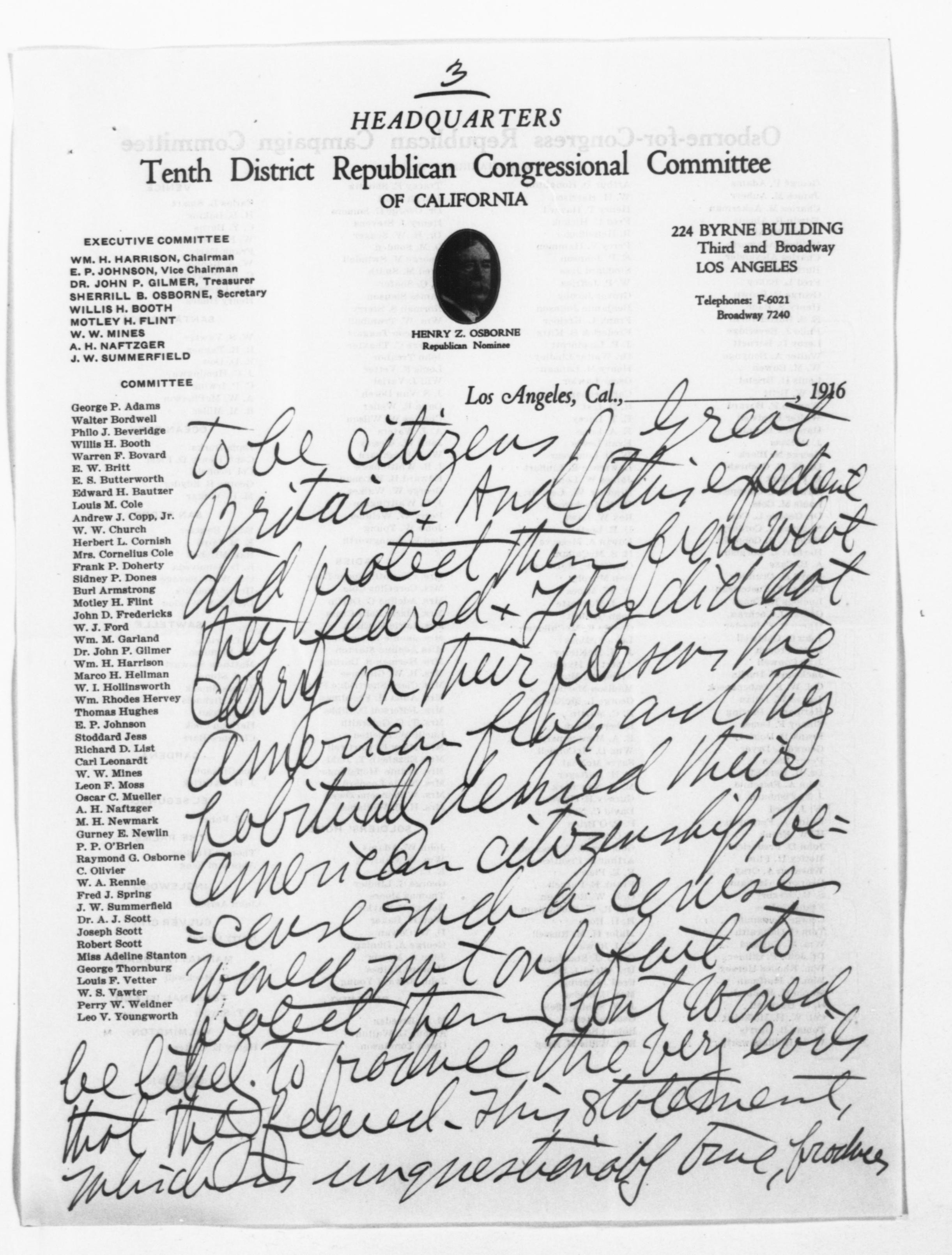 Scanned image of the current content page