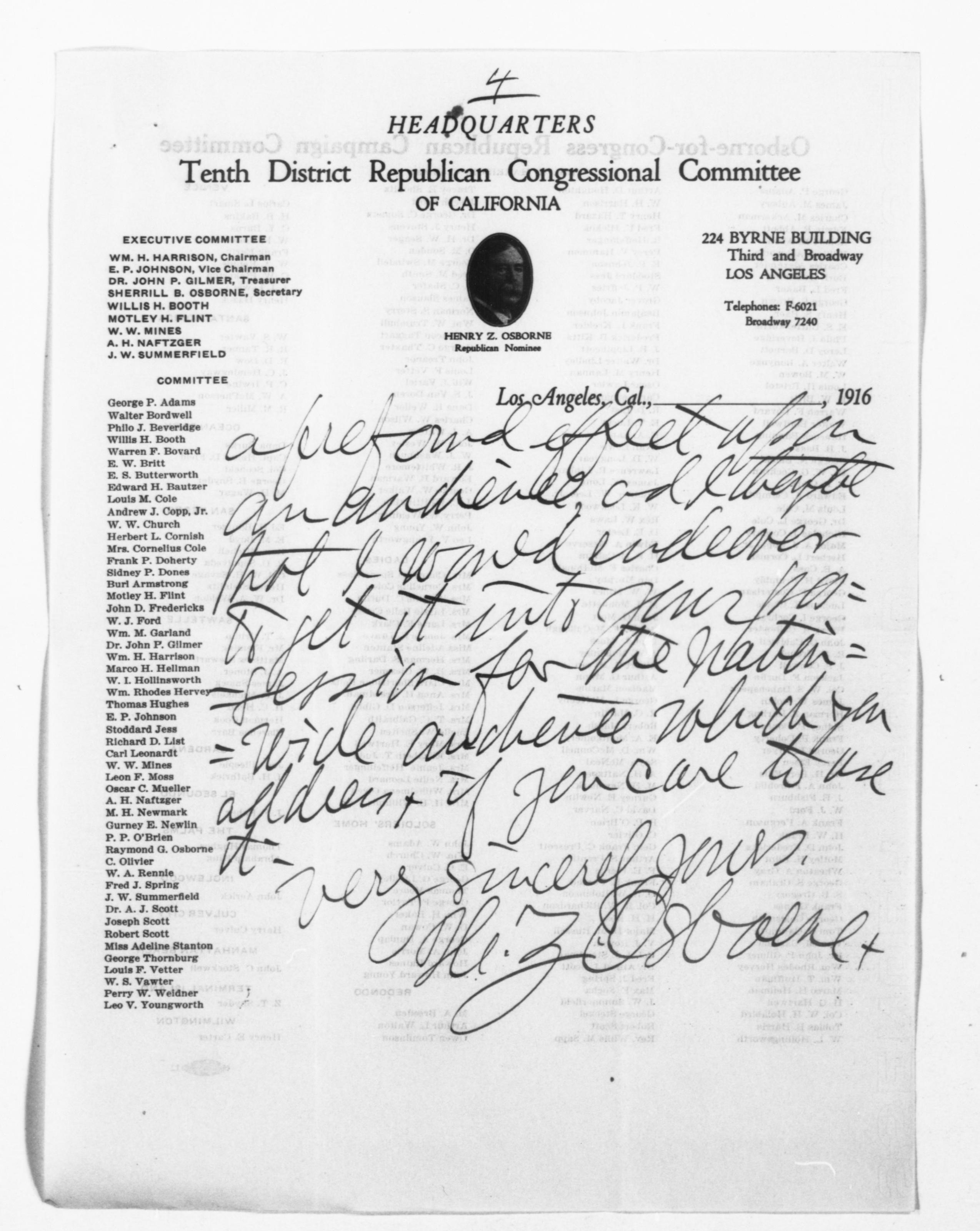 Scanned image of the current content page