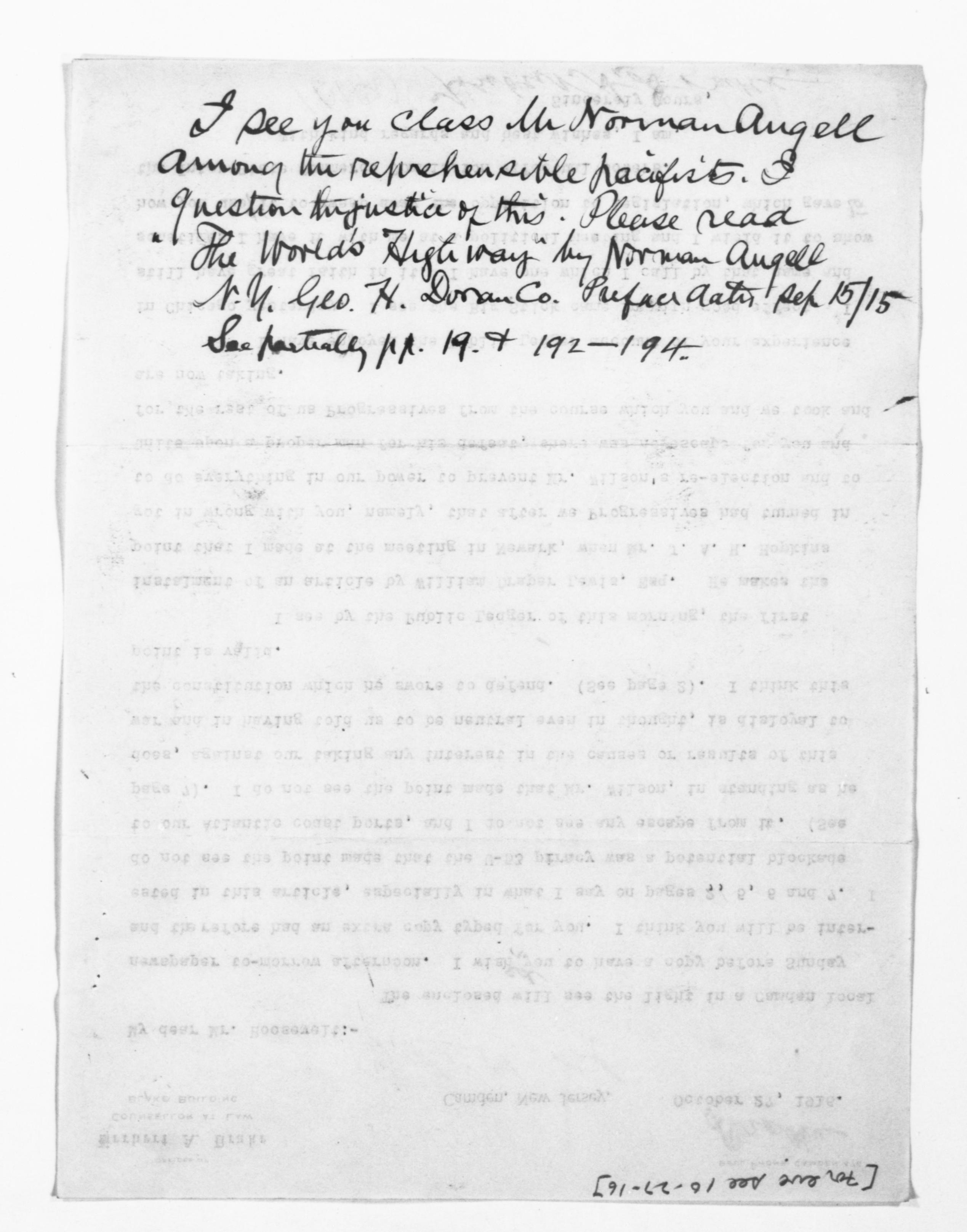 Scanned image of the current content page