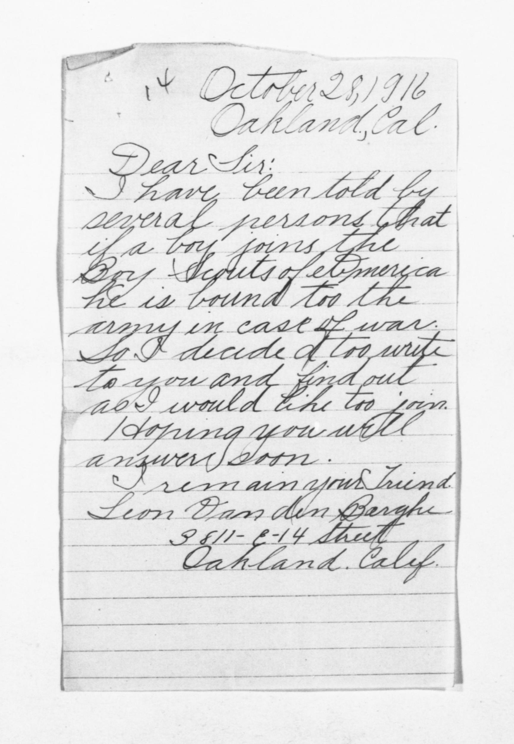 Scanned image of the current content page