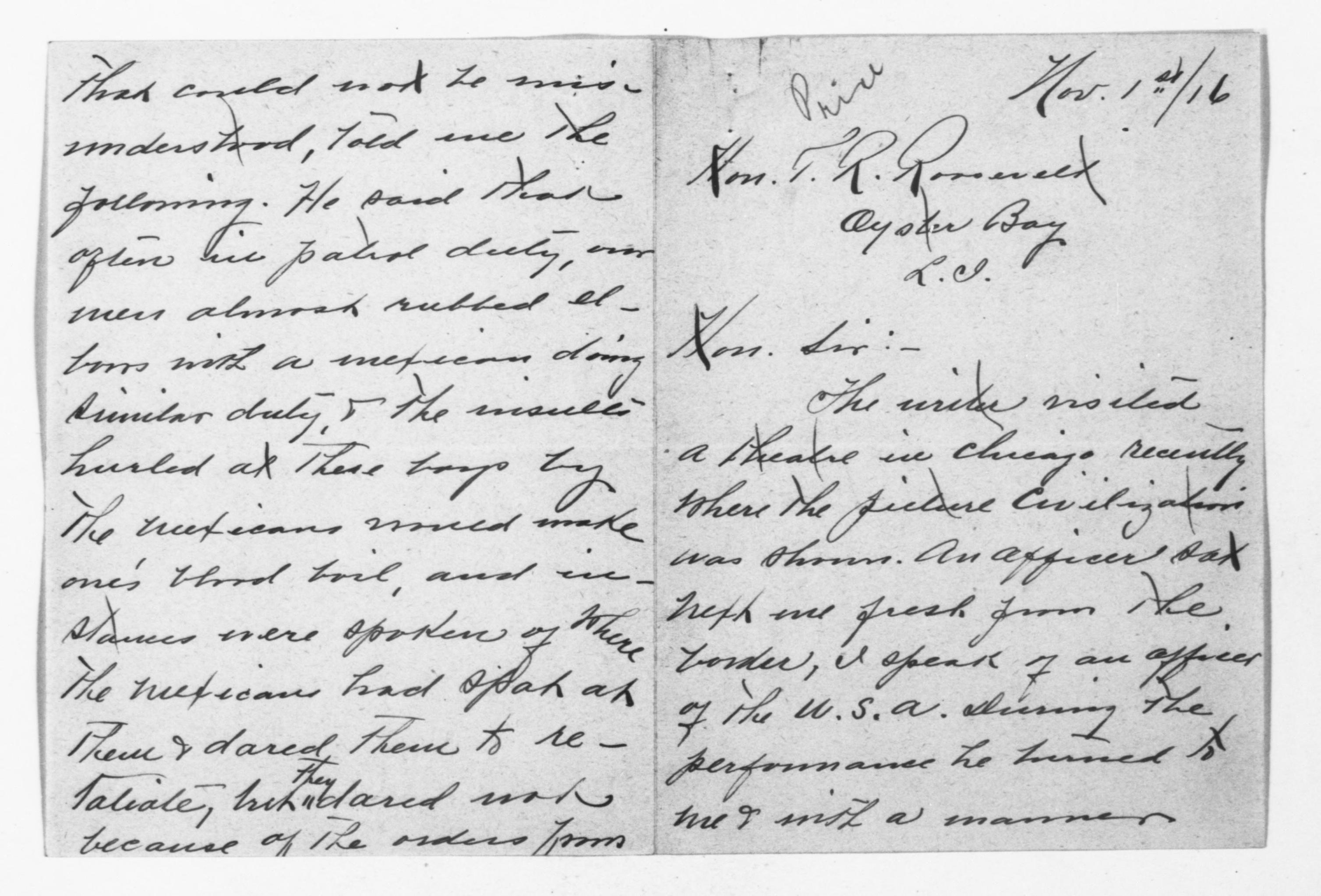 Scanned image of the current content page