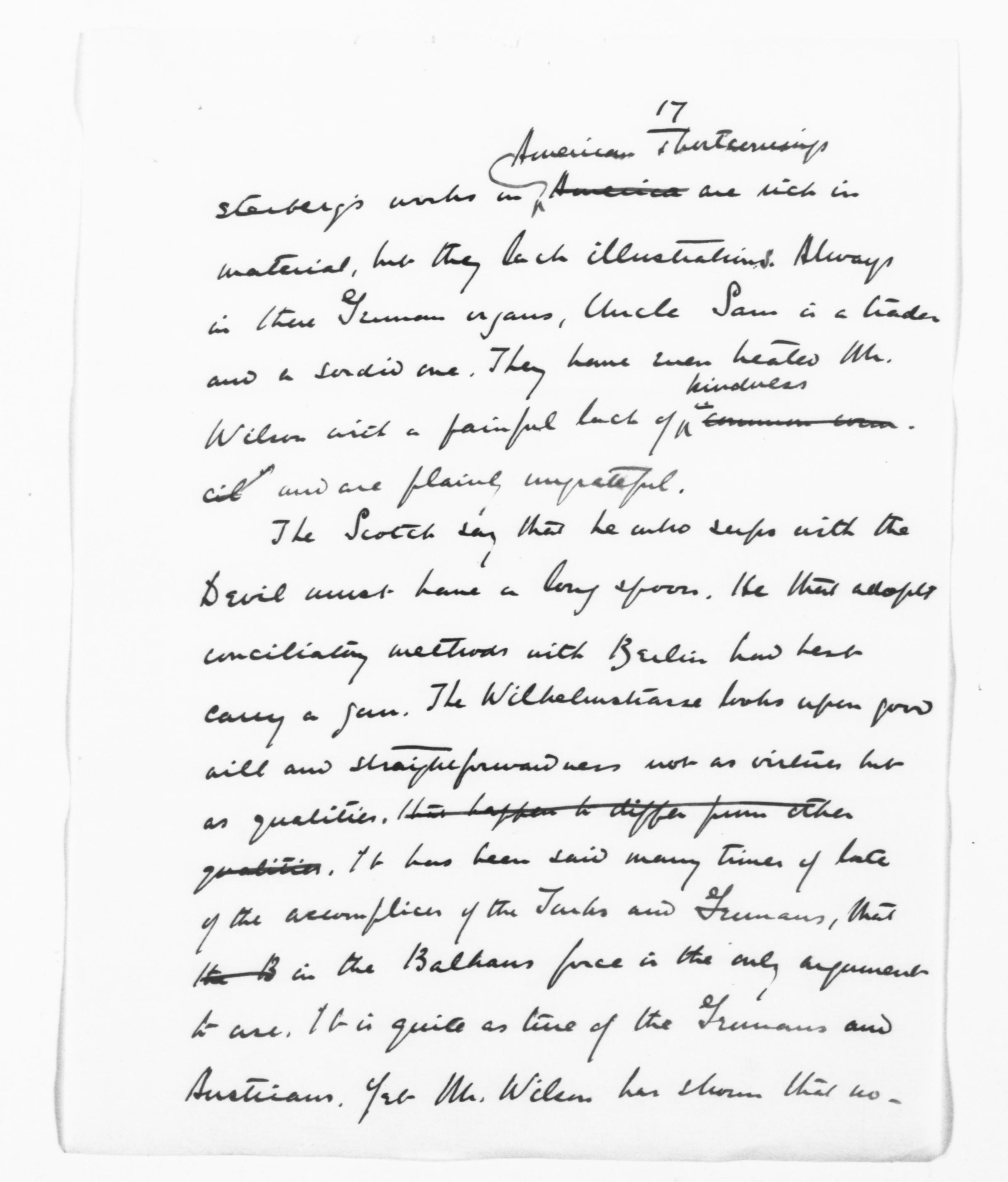 Scanned image of the current content page