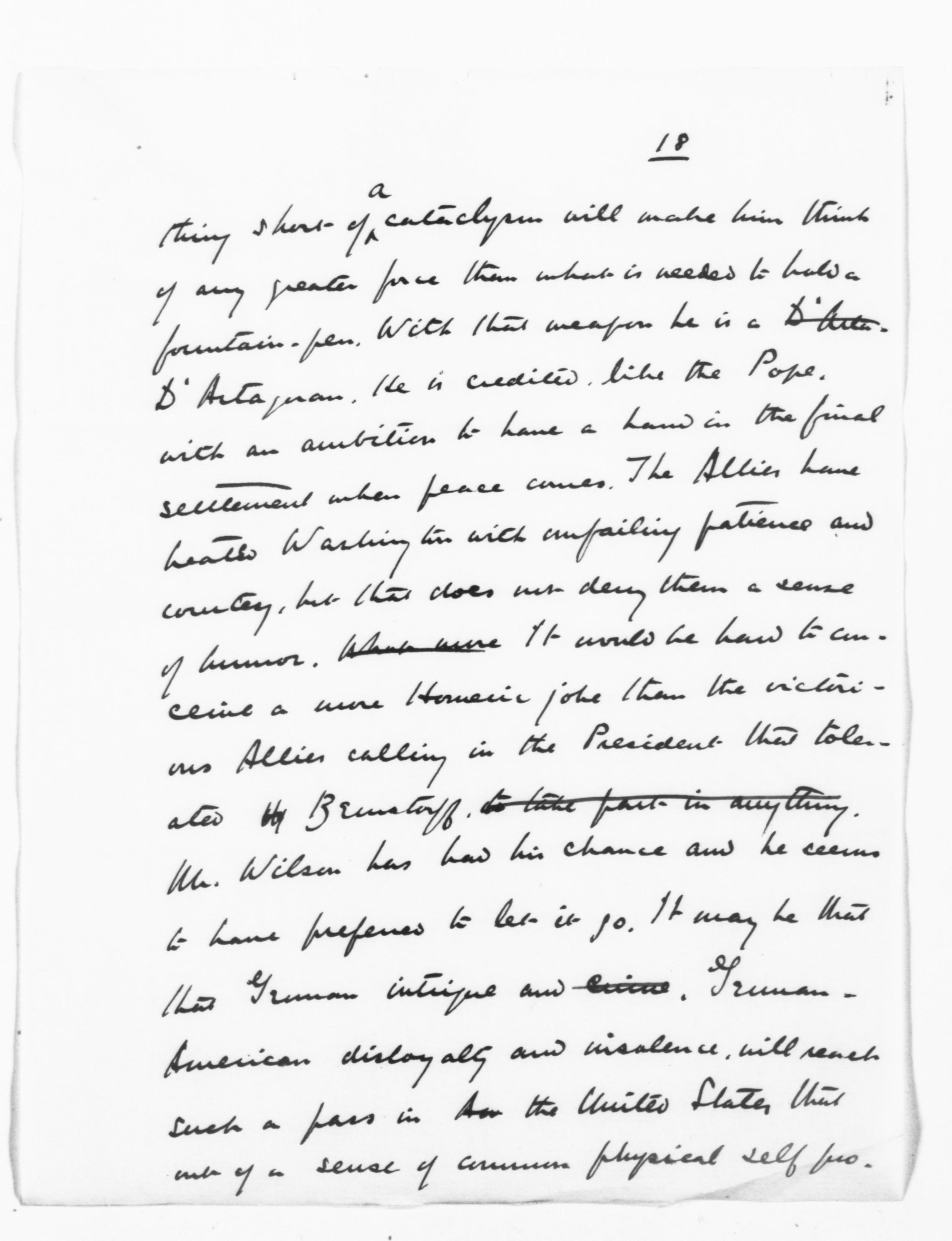 Scanned image of the current content page