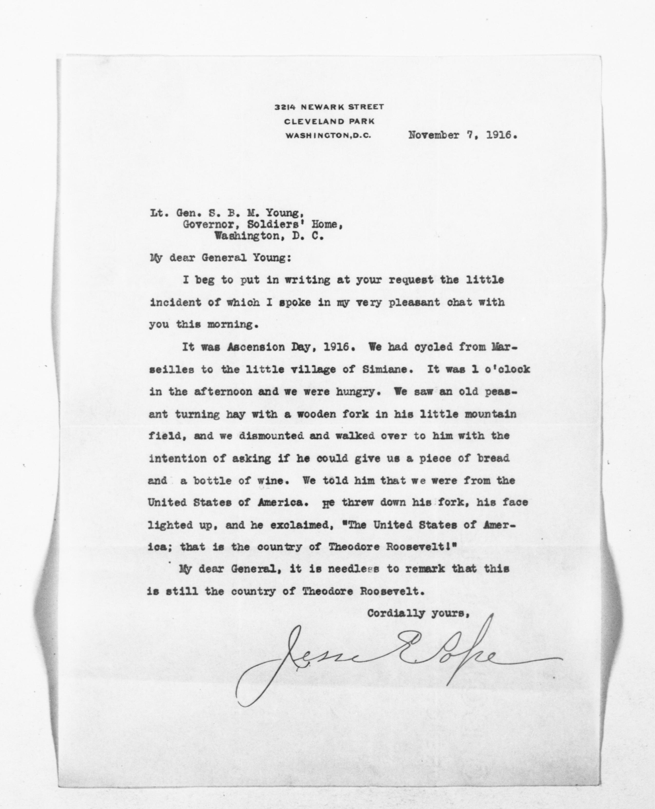 Scanned image of the current content page