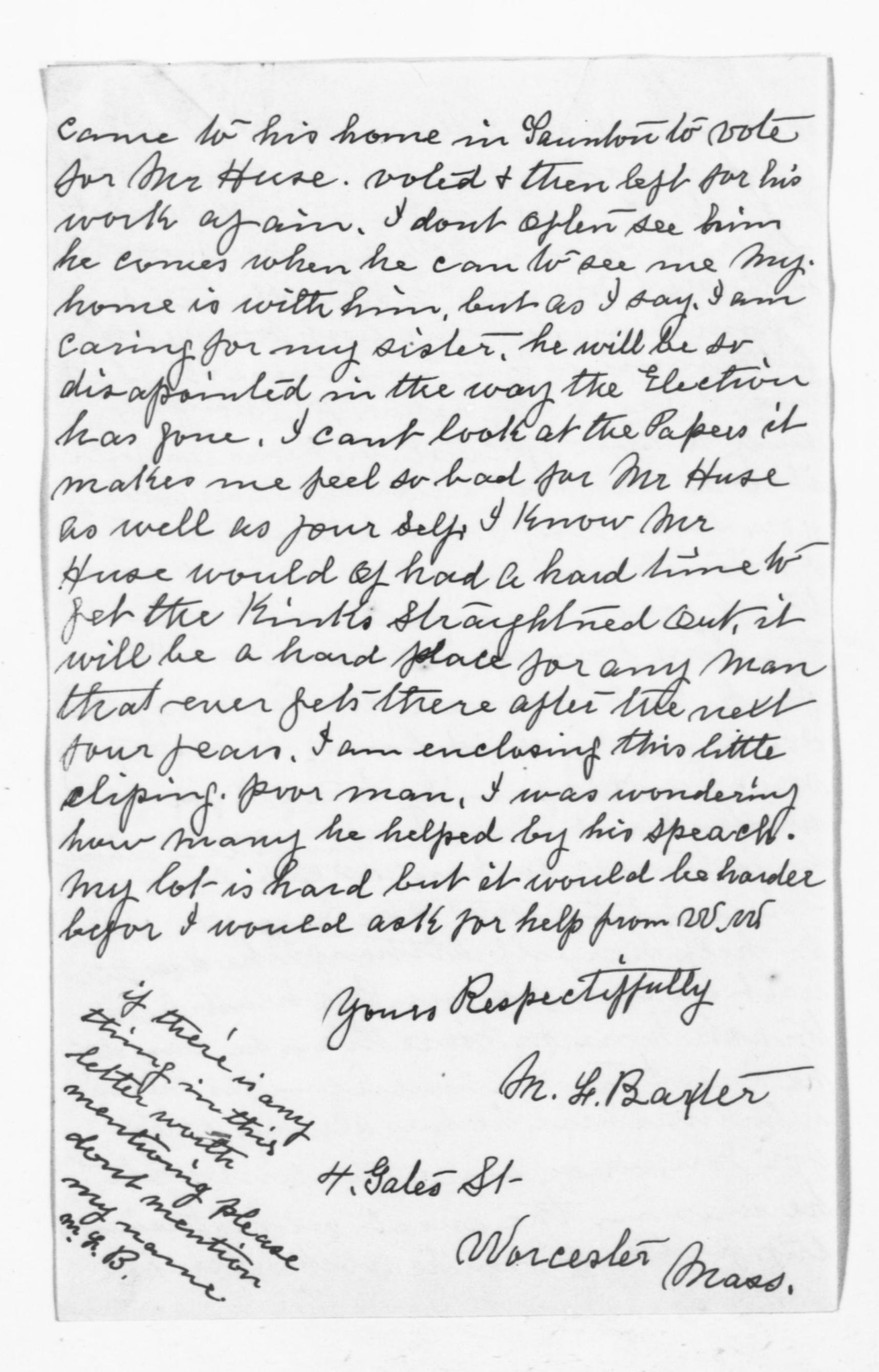 Scanned image of the current content page